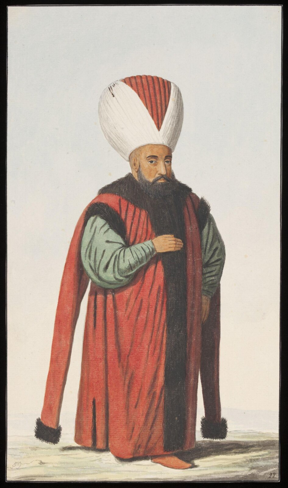 Reis Efendi or Minister, about 1809