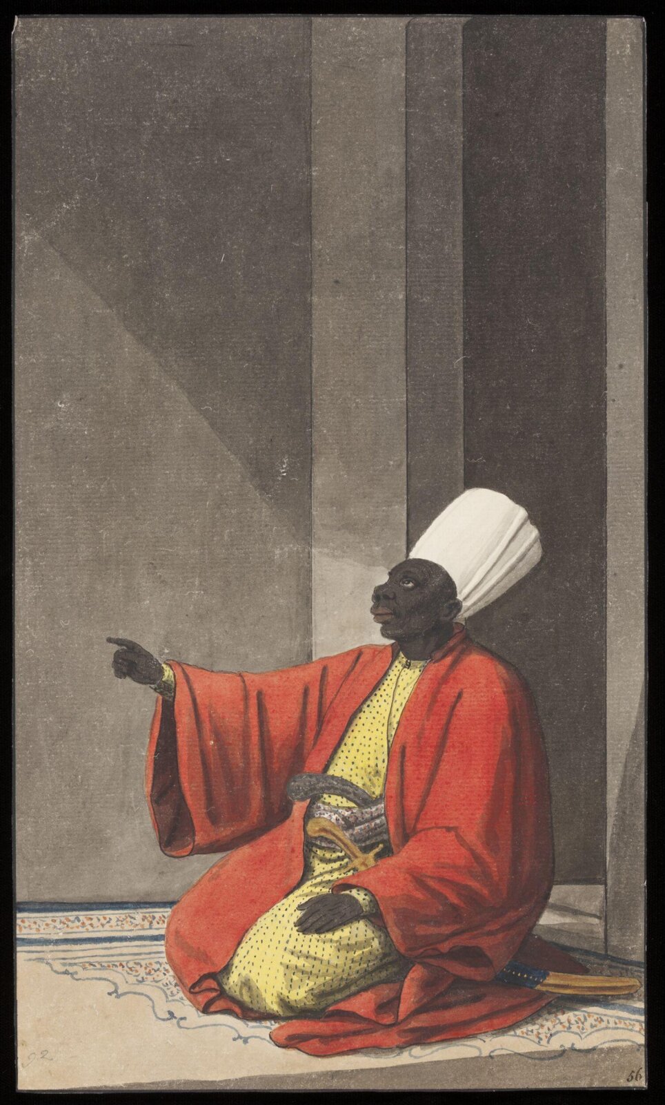 Nöbetçi, or Palace watchman, about 1809