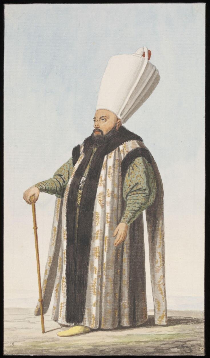 An Ottoman official, possibly a Miri Alem, or leader of troops top image