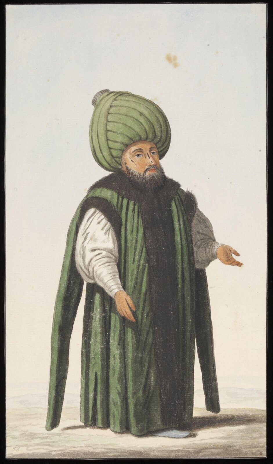 A senior Ottoman official, about 1809