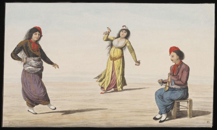 A scene of Gypsies dancing top image