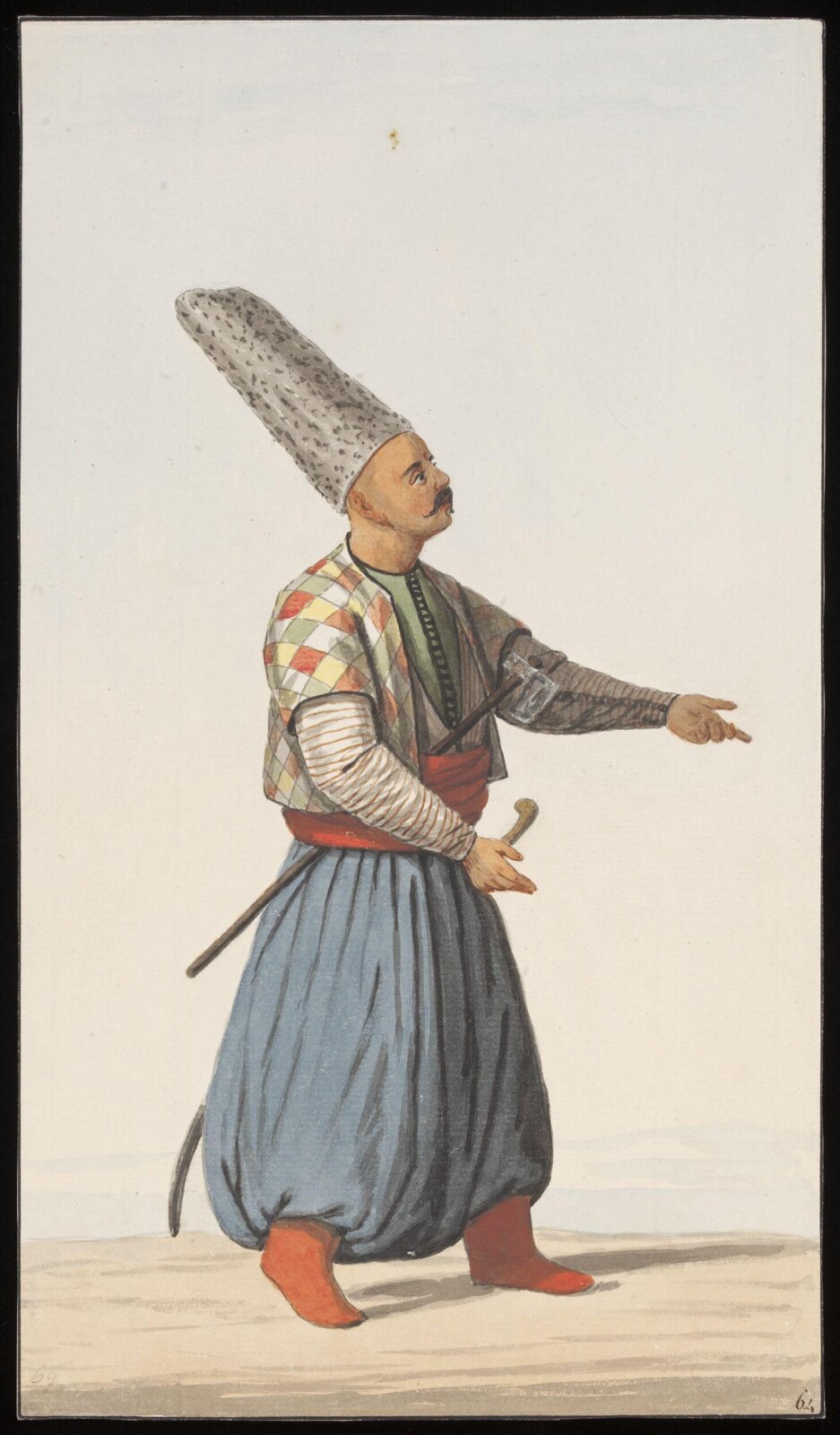 A Baltaci[?], or Palace guard, about 1809