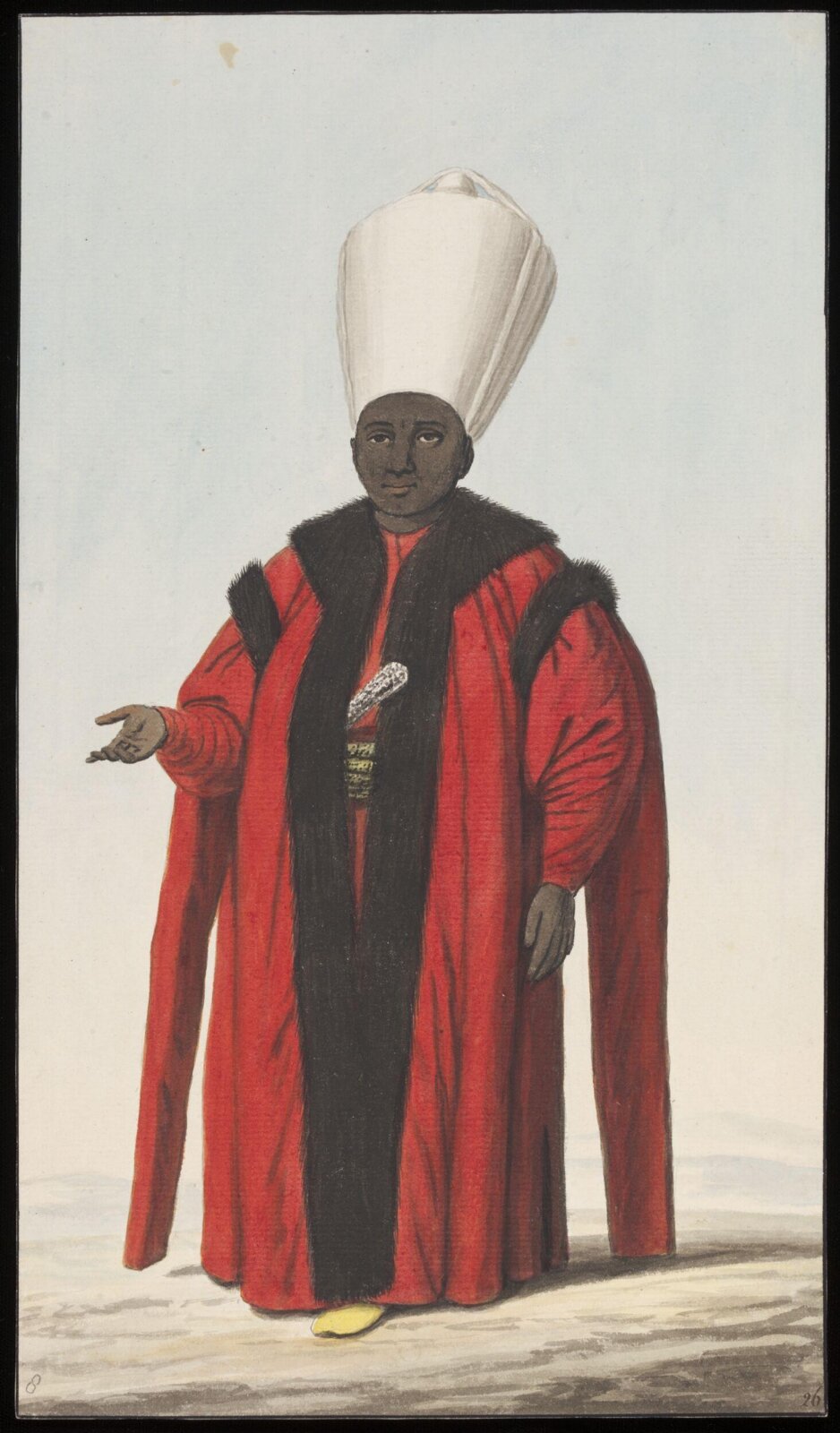 Kizlar Aga, or Chief Eunuch, about 1809