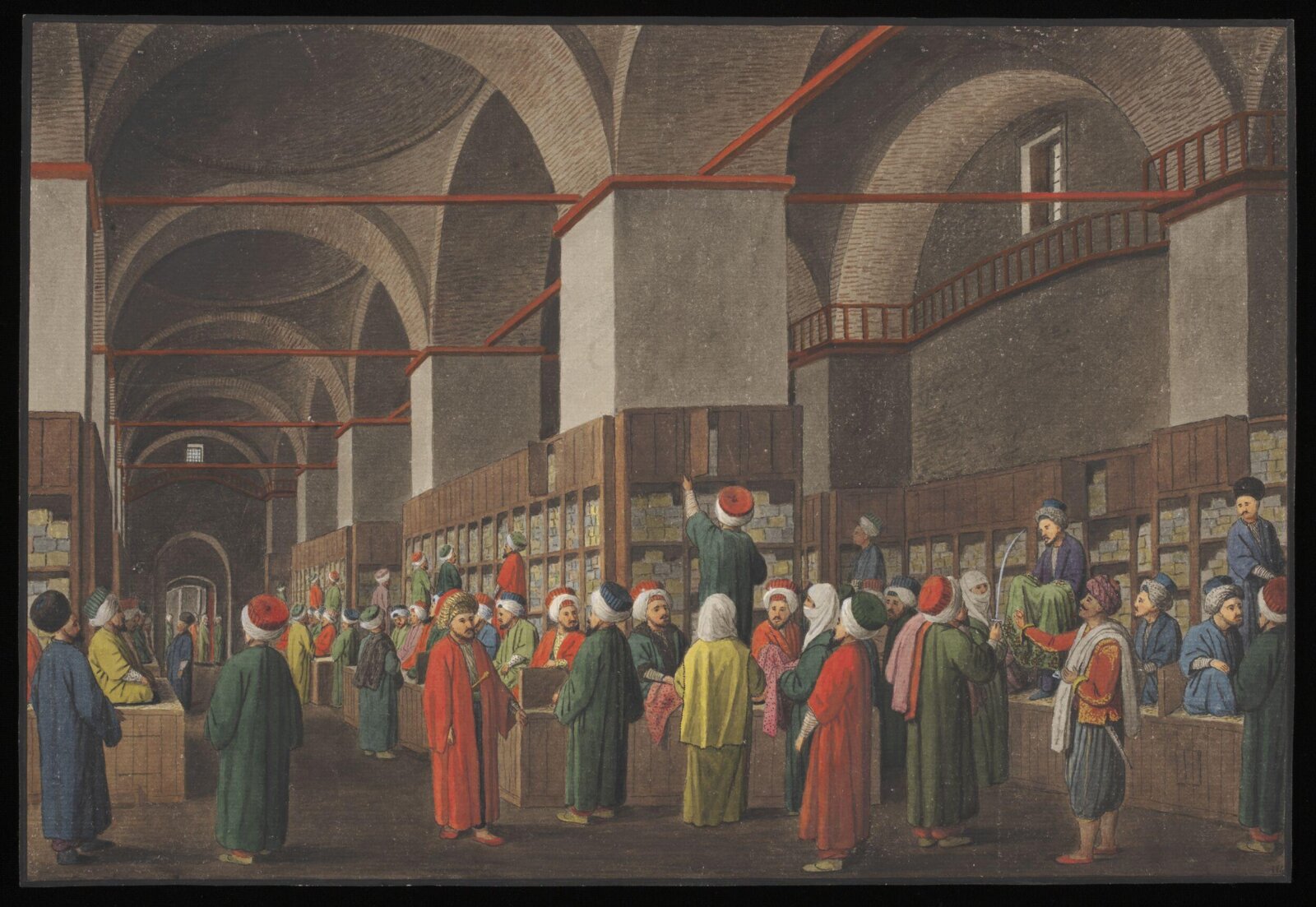 Sandal Bedesteni, or Silk Bazaar, about 1809