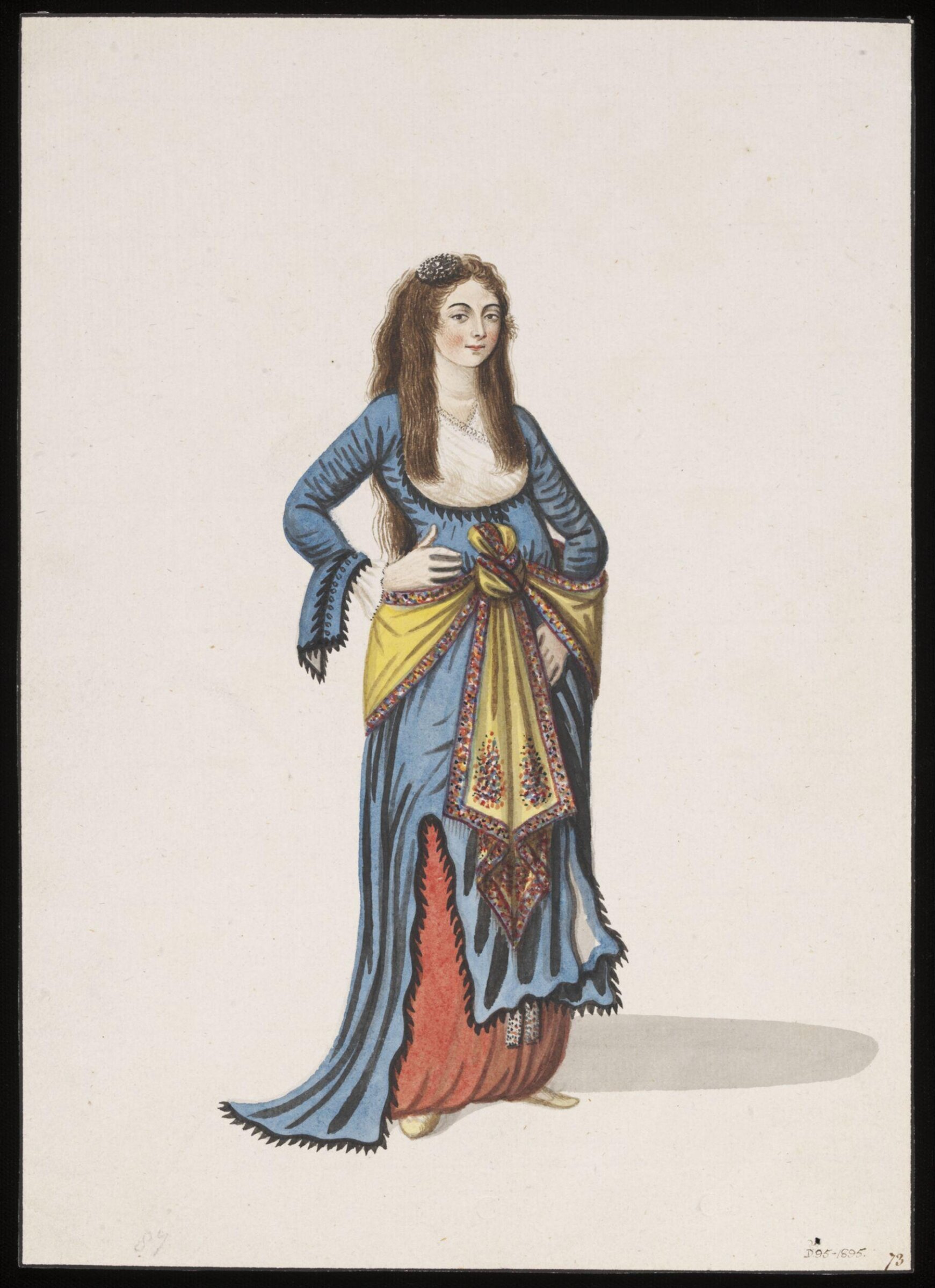 A young woman in Turkish dress, about 1809