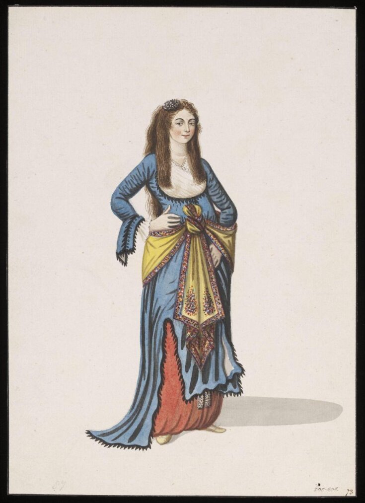 A young woman in Turkish dress top image