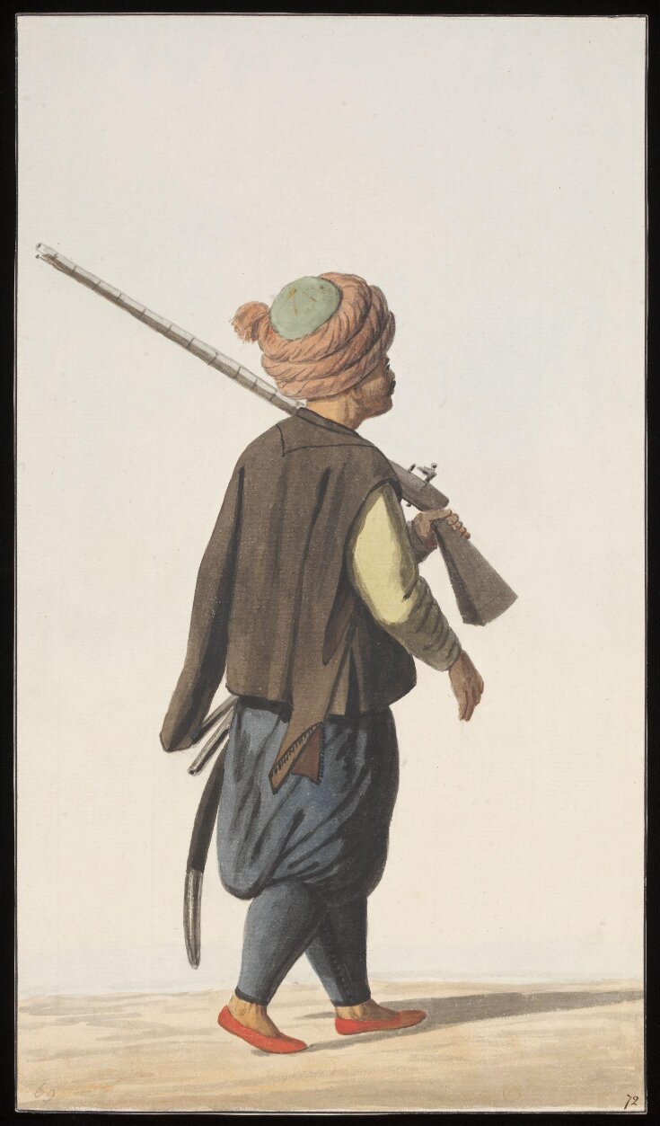 Tüfekçi, or Palace Guard armed with a musket top image