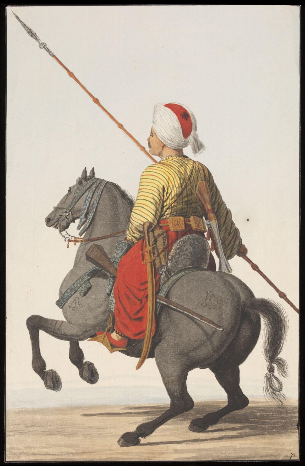 Sipahi, or cavalry soldier, about 1809