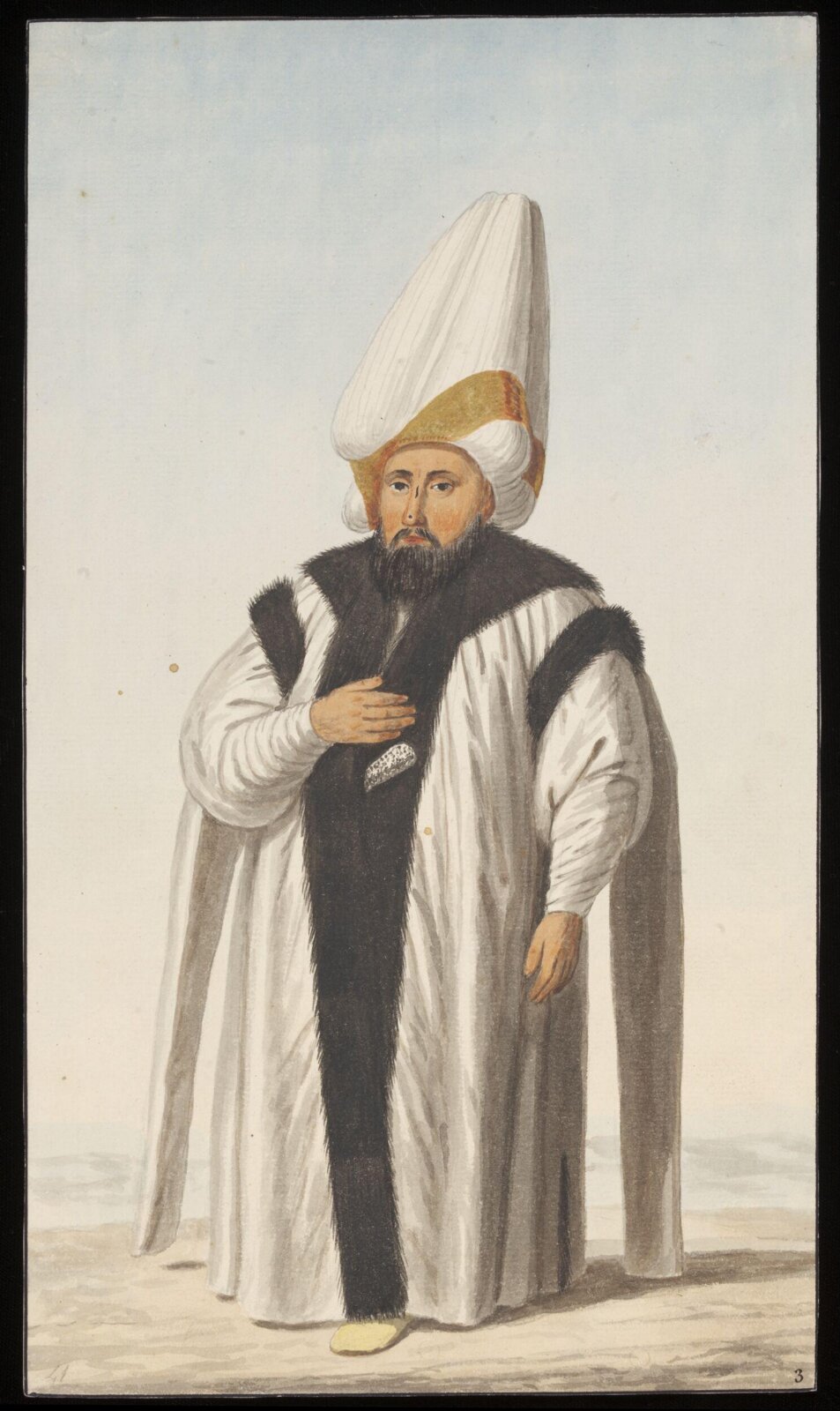 Sadrazam or Grand Vizier, about 1809