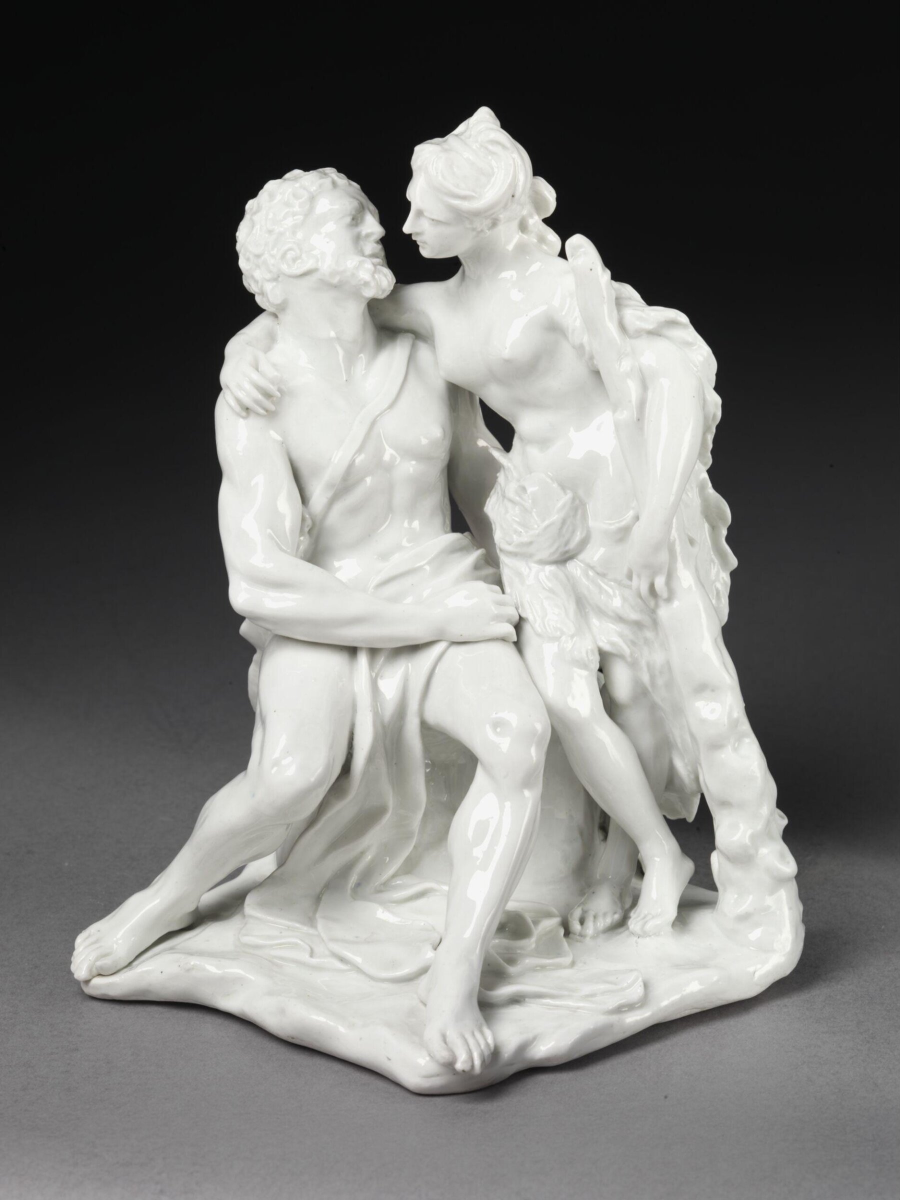 Figure group, Charles Gouyn's factory, ca. 1750-1760