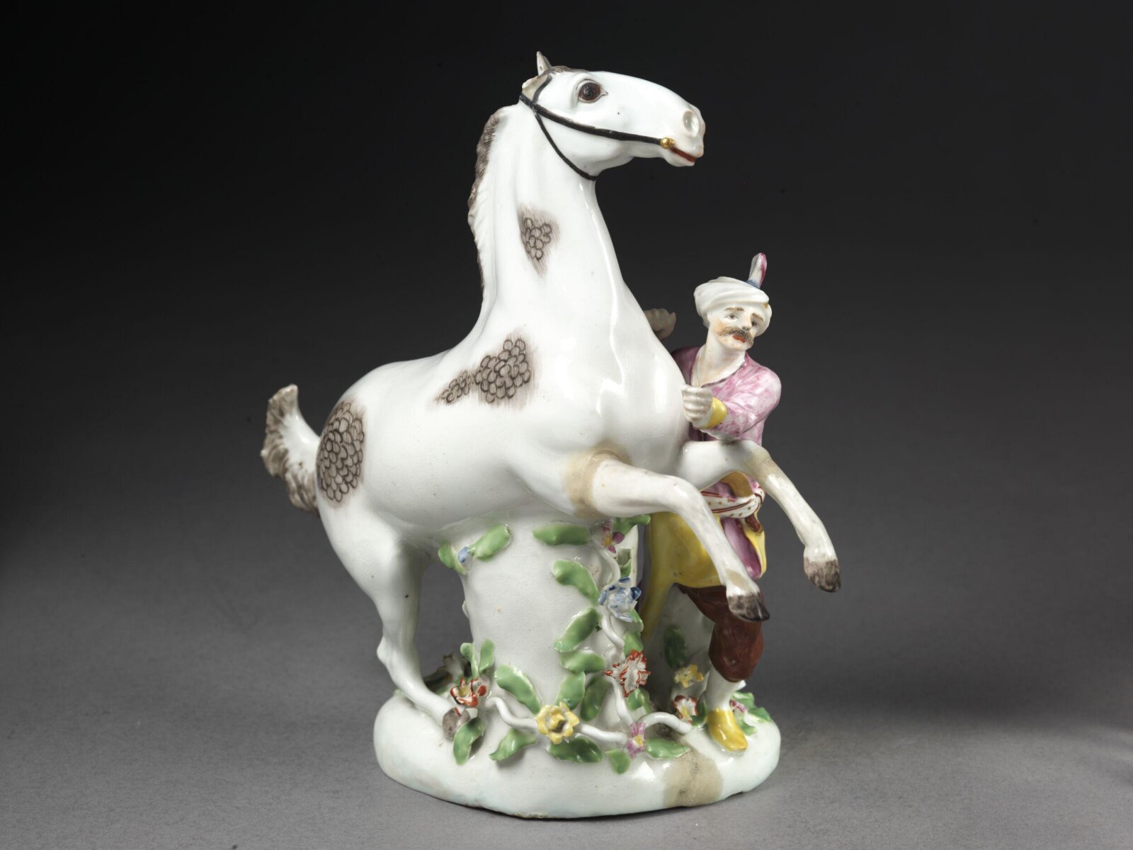 Figure group, Vauxhall porcelain factory, ca. 1753-1755