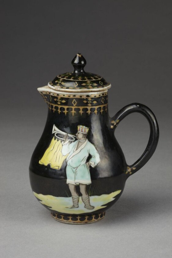 Trumpeter's Service (ca. 1740) by Cornelis Pronk