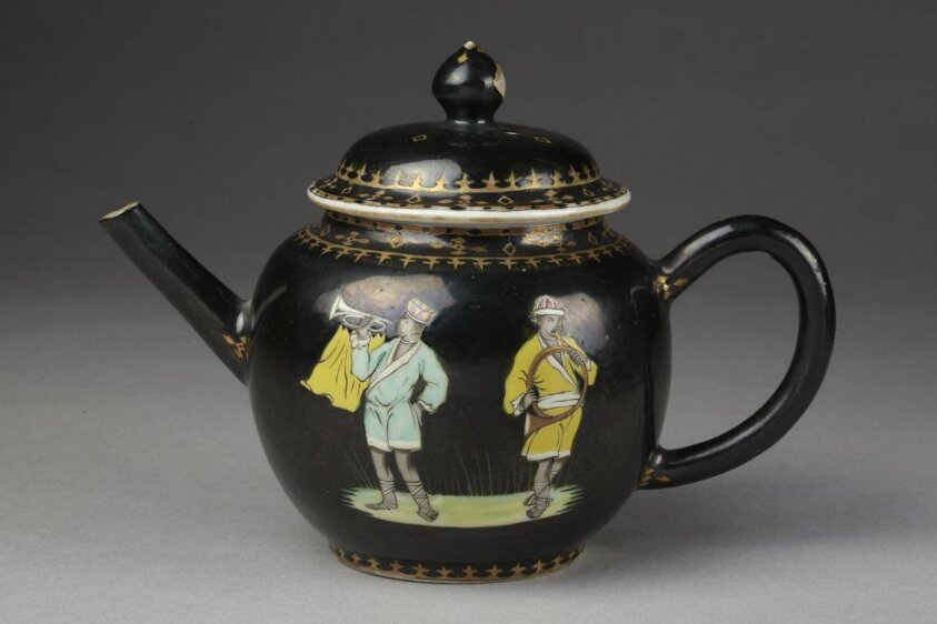 Trumpeter's Service (ca. 1740) by Cornelis Pronk