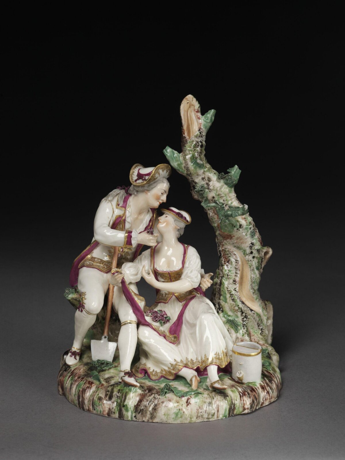 Figure group, Jean-Jacob Louis, ca. 1770