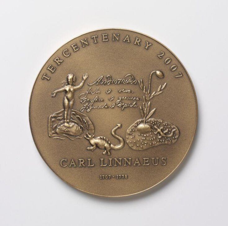 Linnaean Tercentenary Medal top image