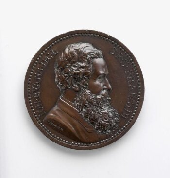 John Evans/anniversary of the Numismatic Society of London