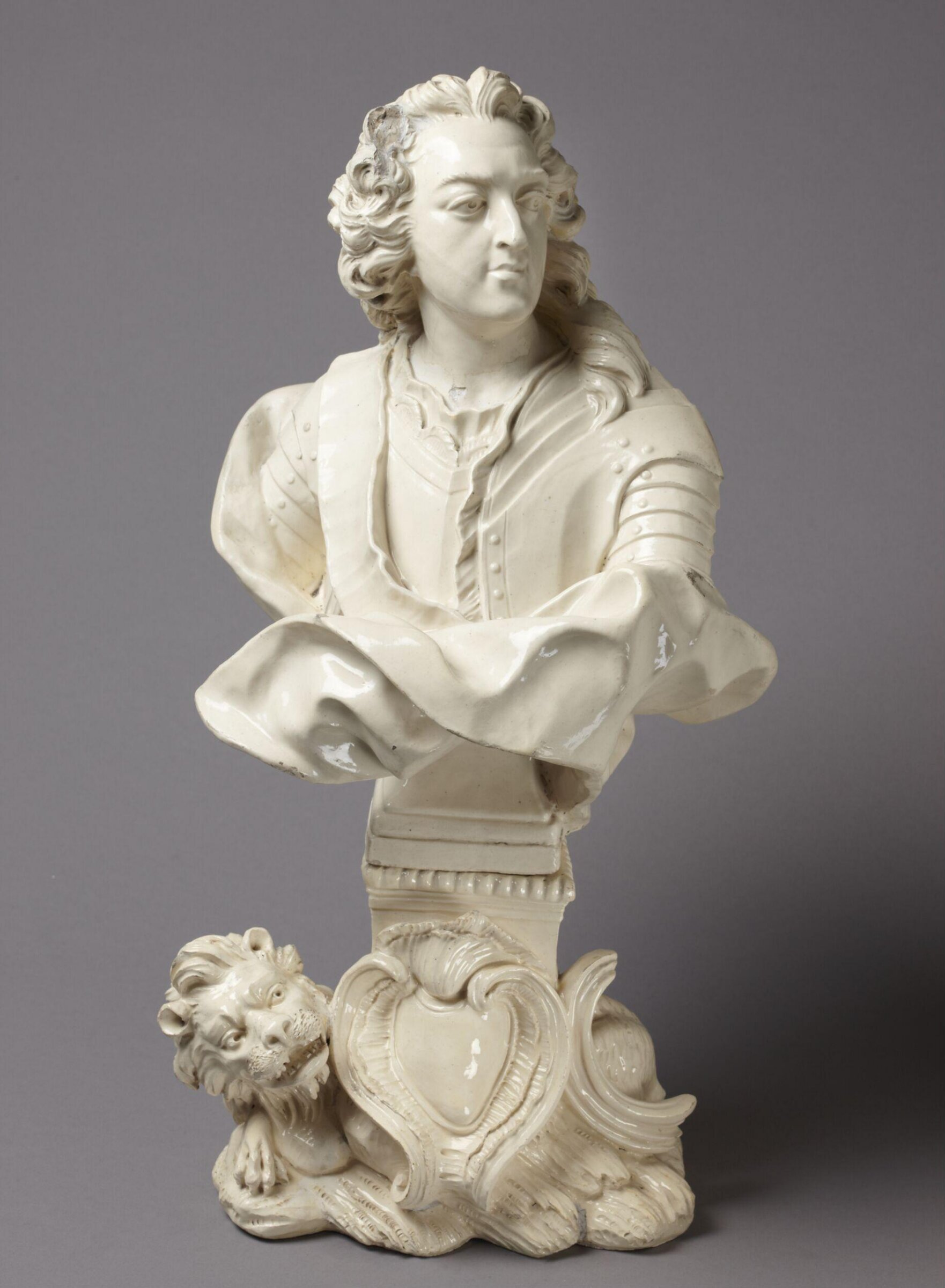 Bust, Lunéville pottery factory, ca. 1770
