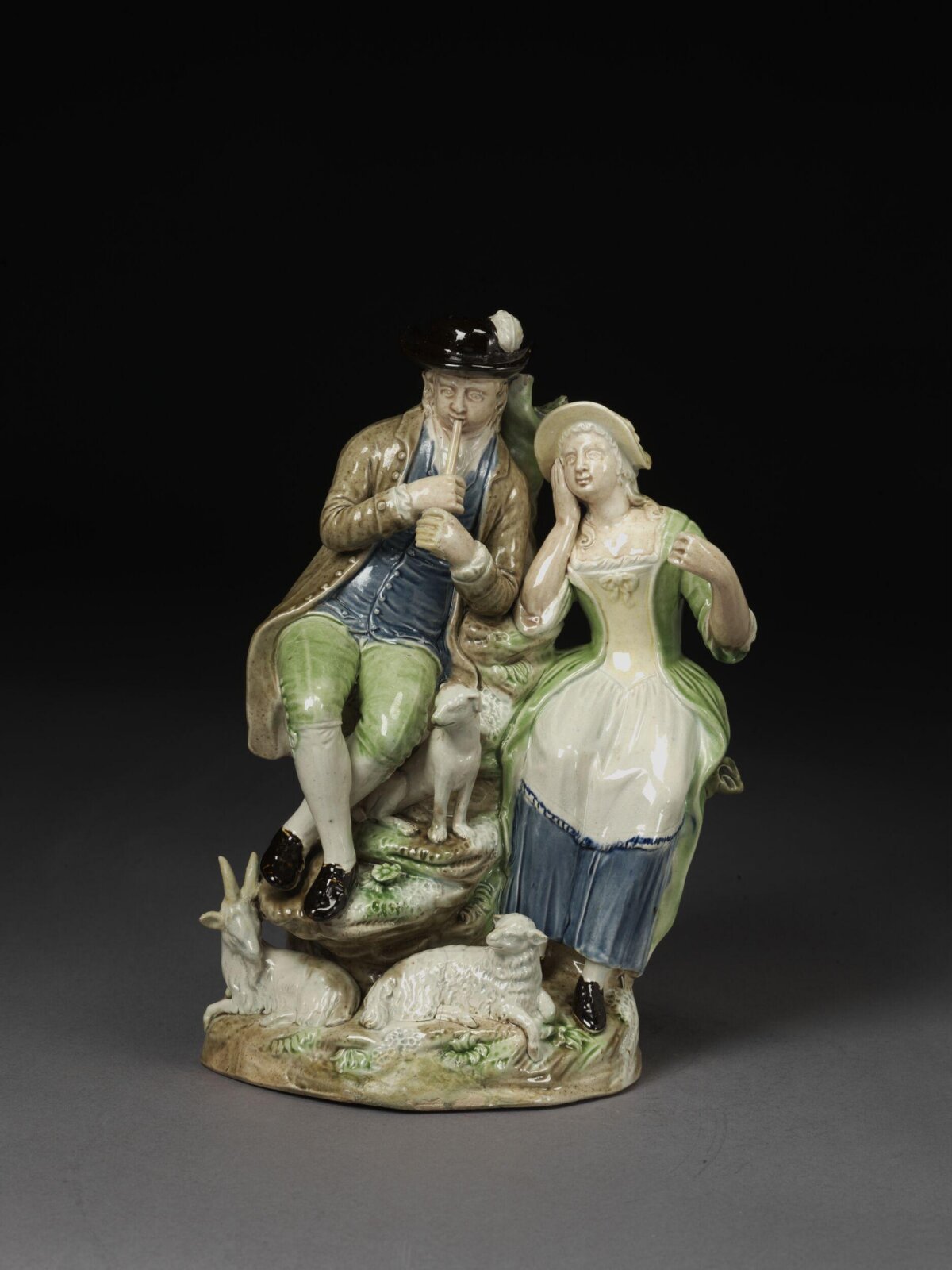 Figure group, Ralph Wood the younger, ca. 1780-1800