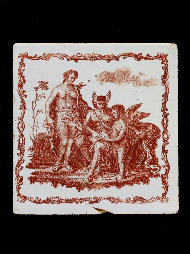 Mercury instructing Cupid before Venus image