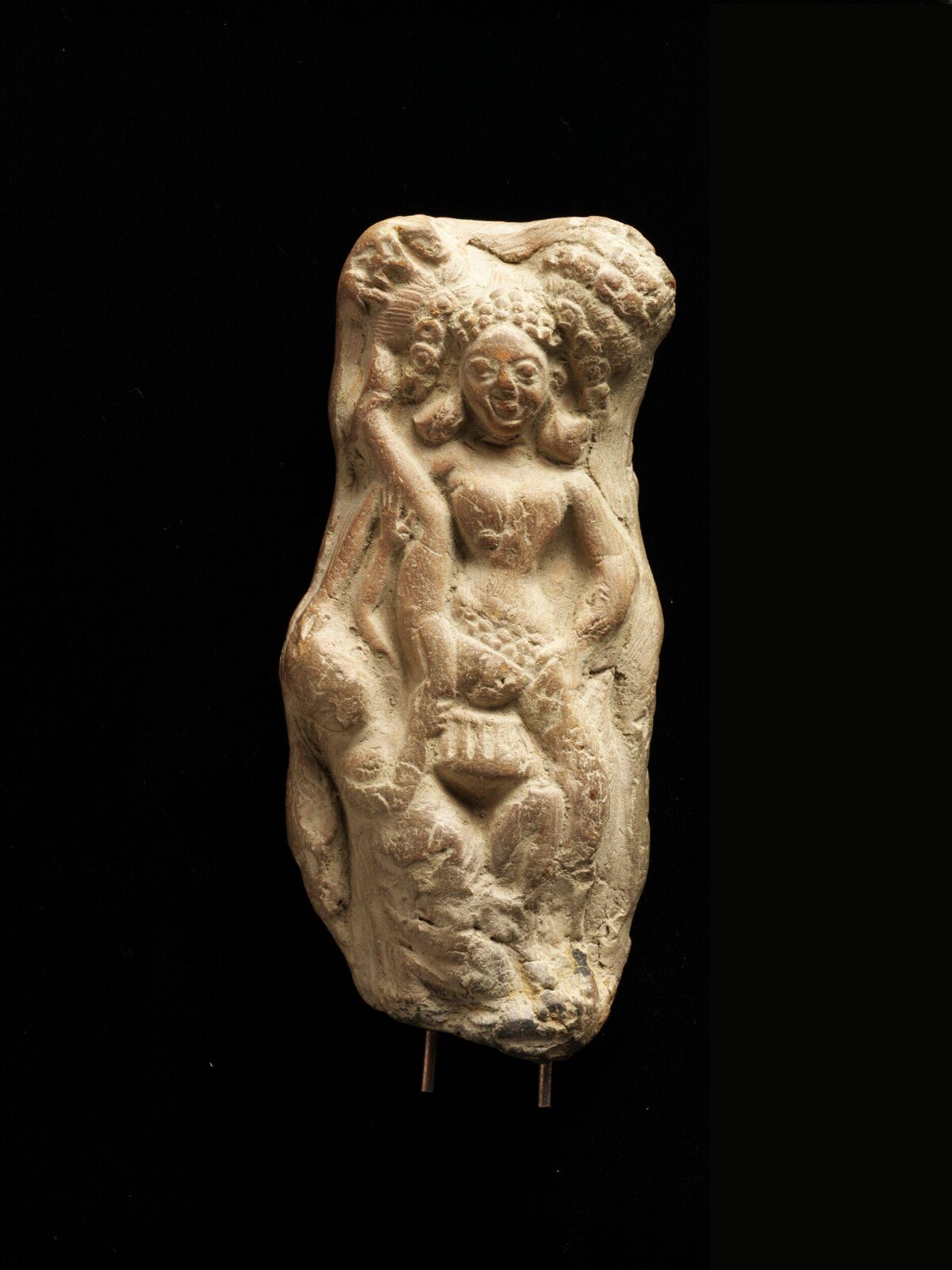 Terracotta Plaque, 2nd century BC to 1st century BC