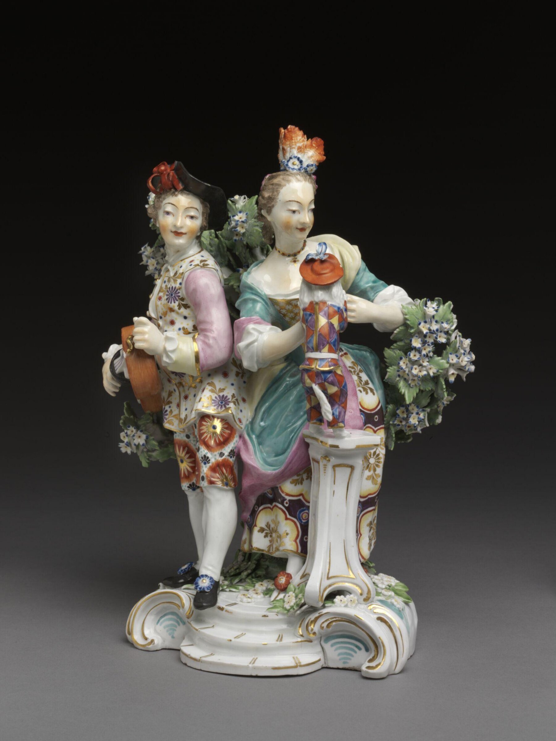 The Dancing Lesson, William Duesbury & Co., ca. 1765