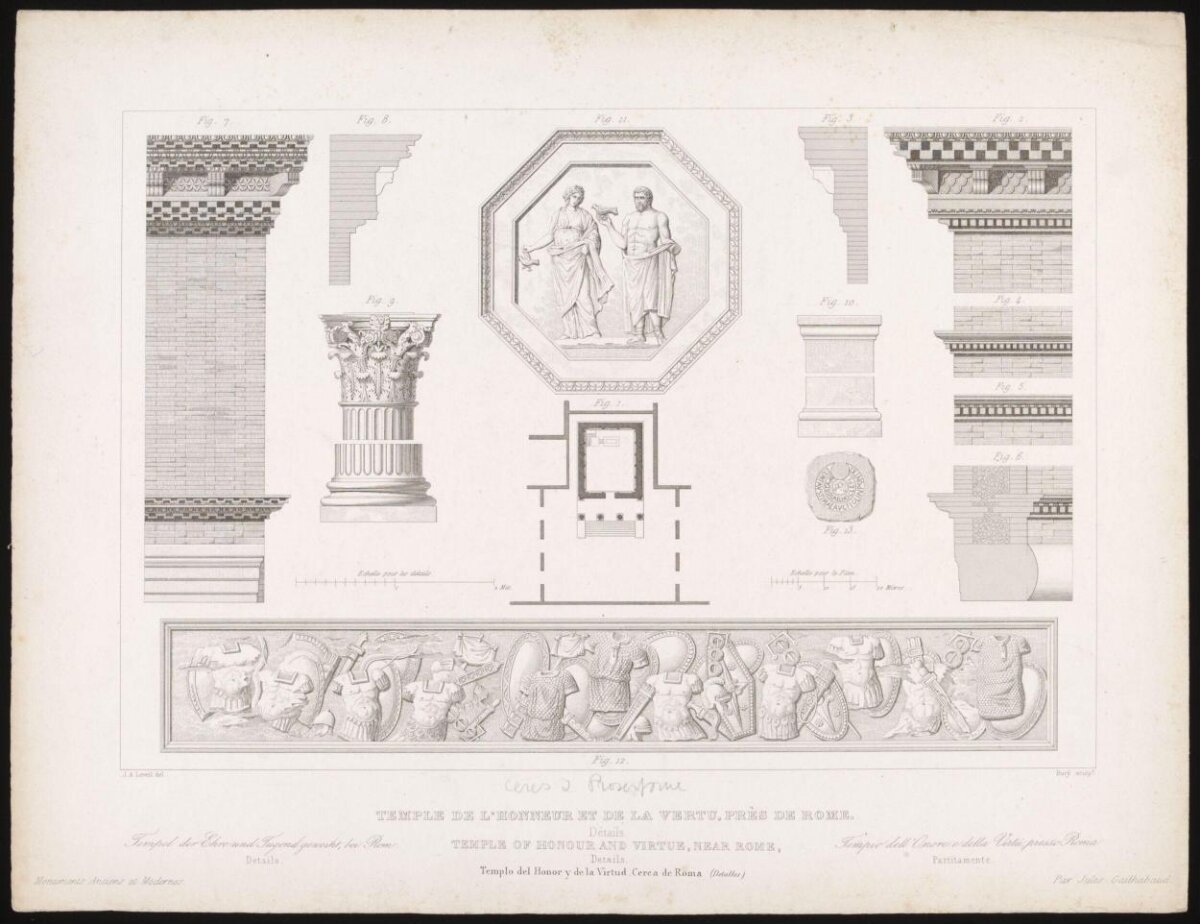 Engraving, Phené Spiers · 19th century