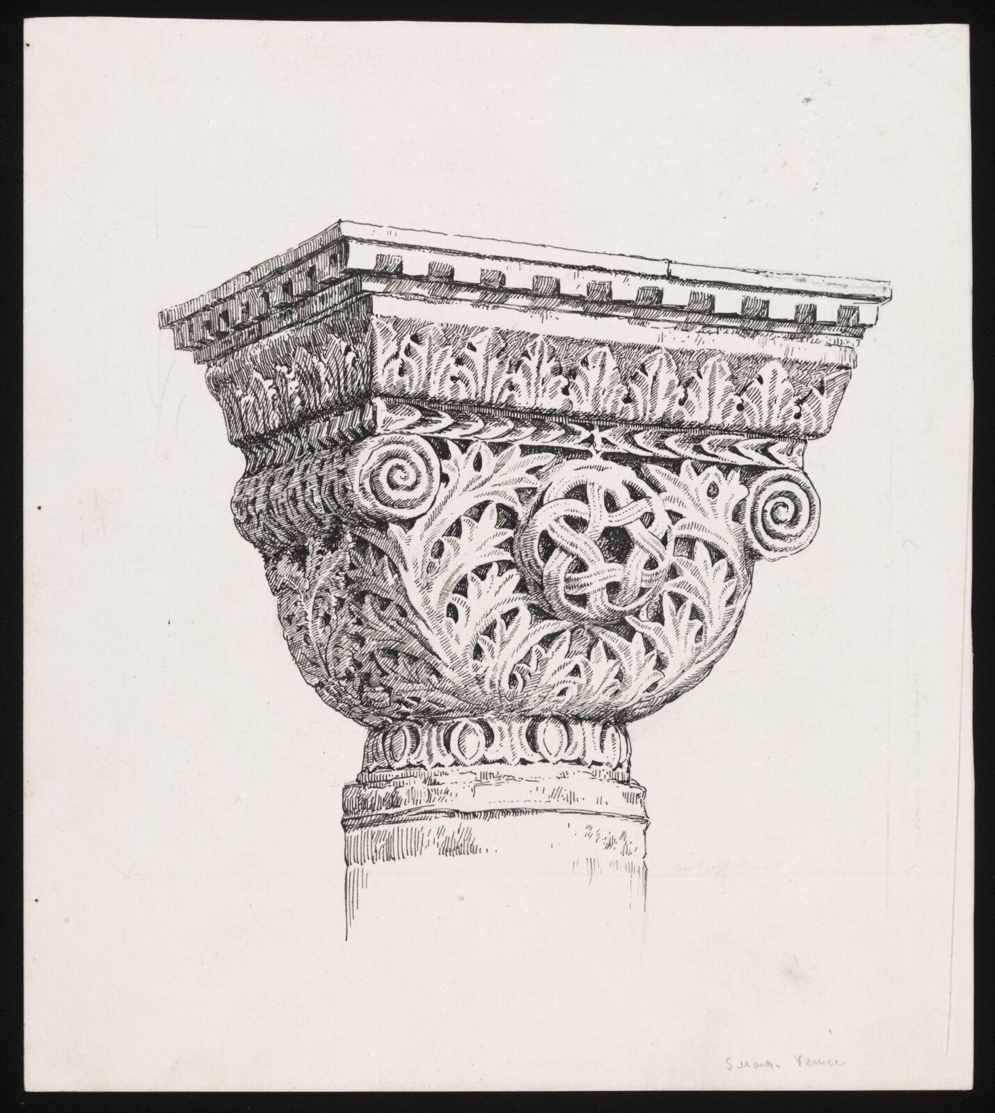 Drawing, Richard Phené Spiers, 19th century