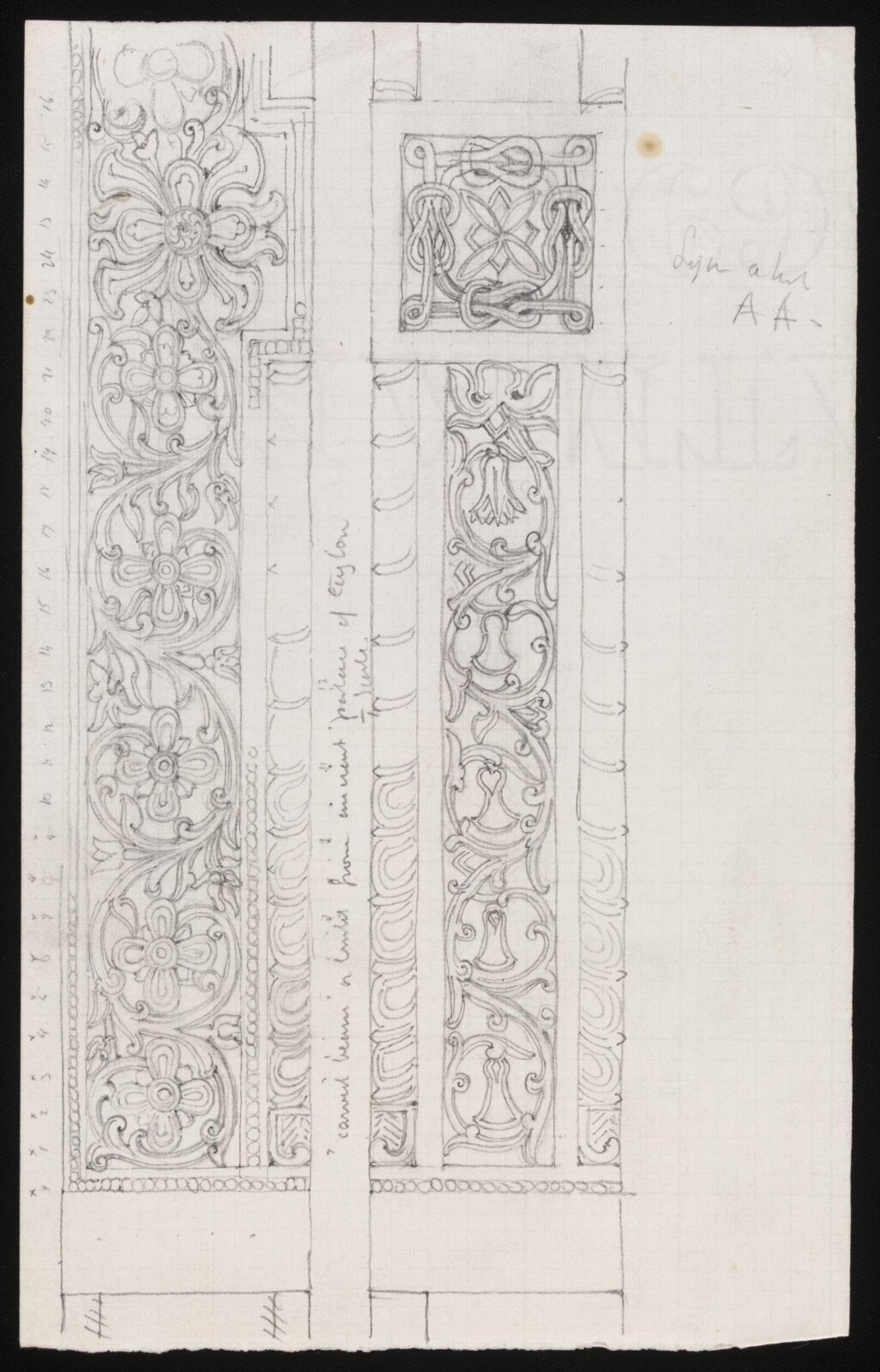 Drawing, Richard Phené Spiers, 19th century