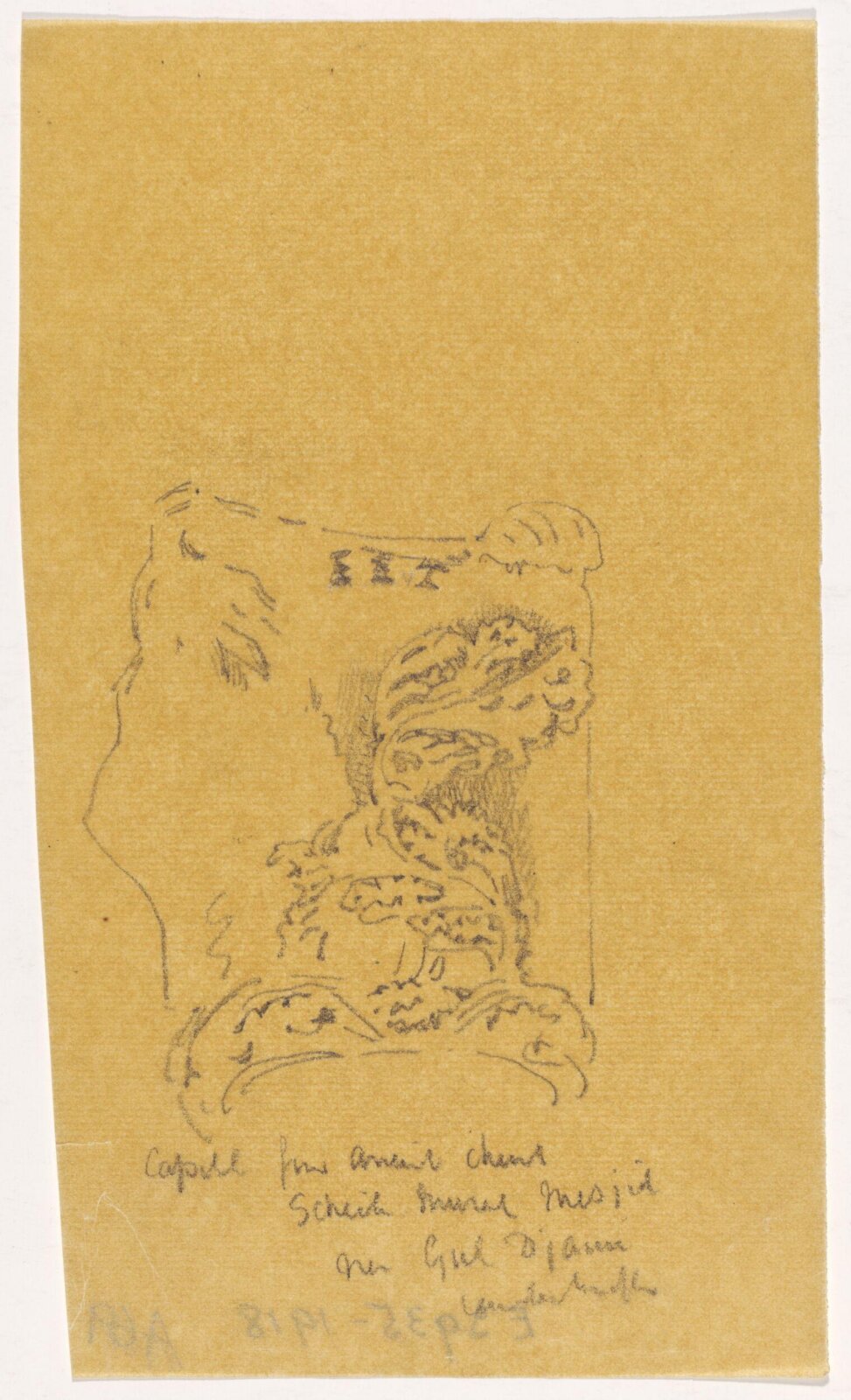 Drawing, Richard Phené Spiers, 19th century