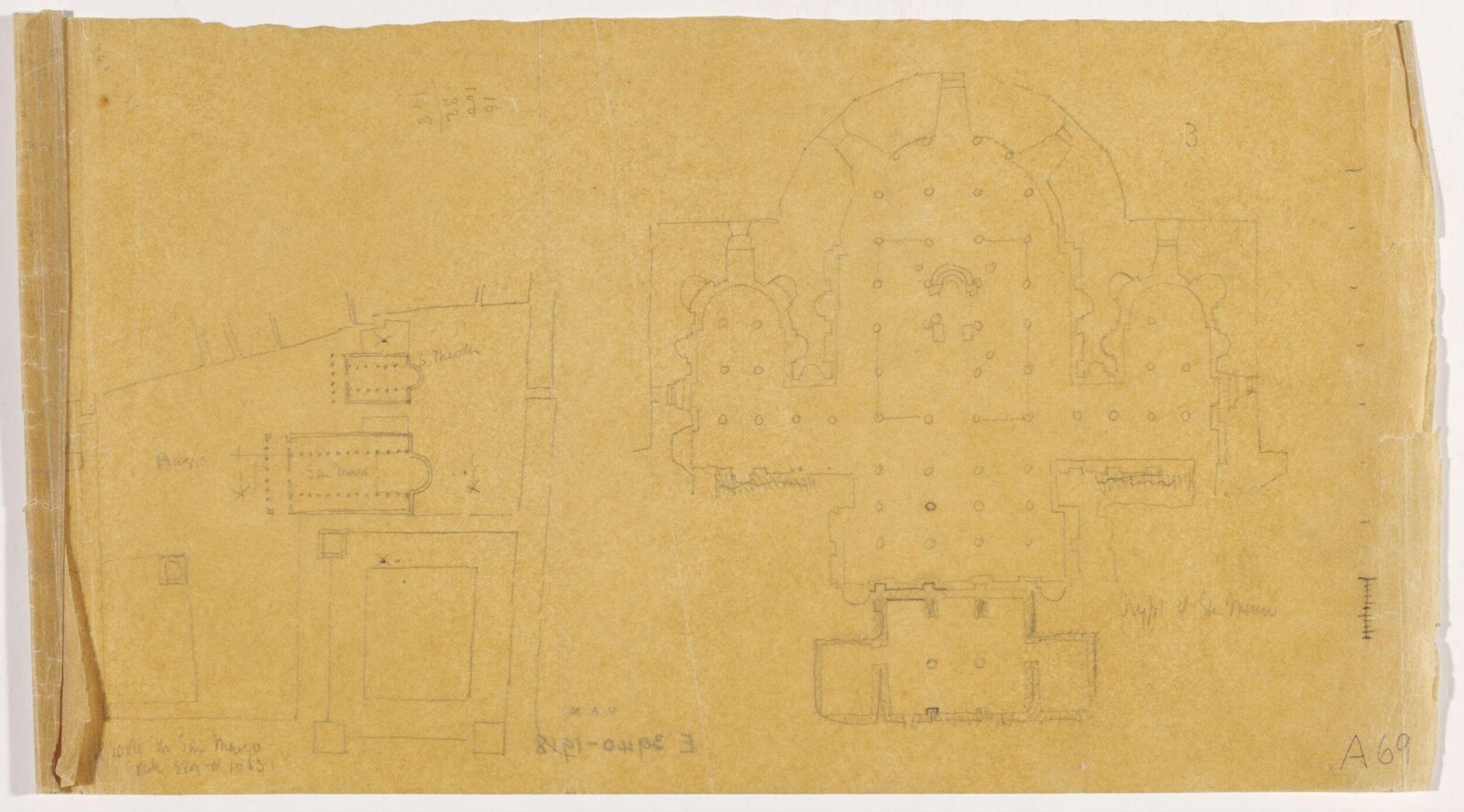 Drawing, Richard Phené Spiers, 19th century