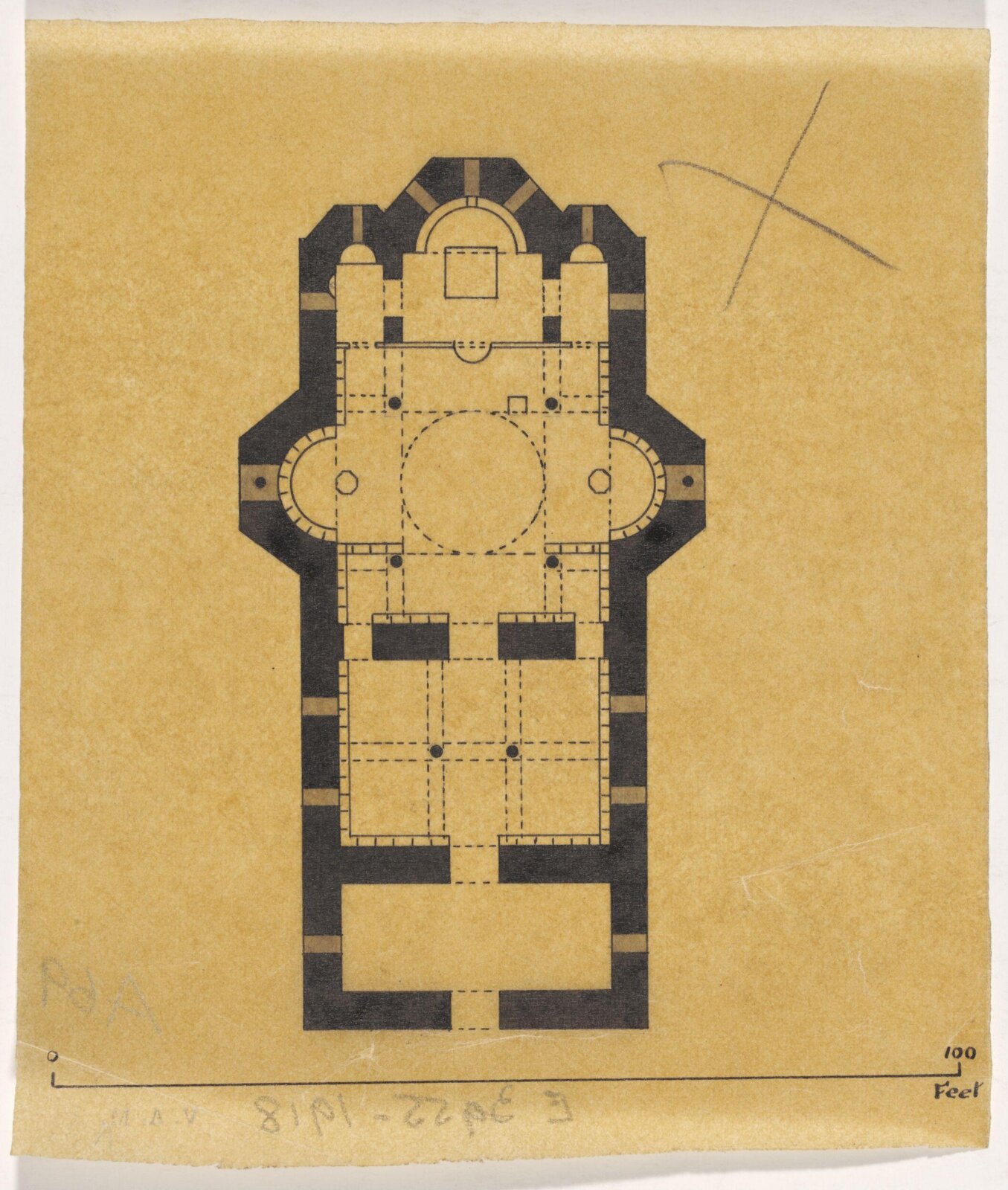 Drawing, Richard Phené Spiers, 19th century
