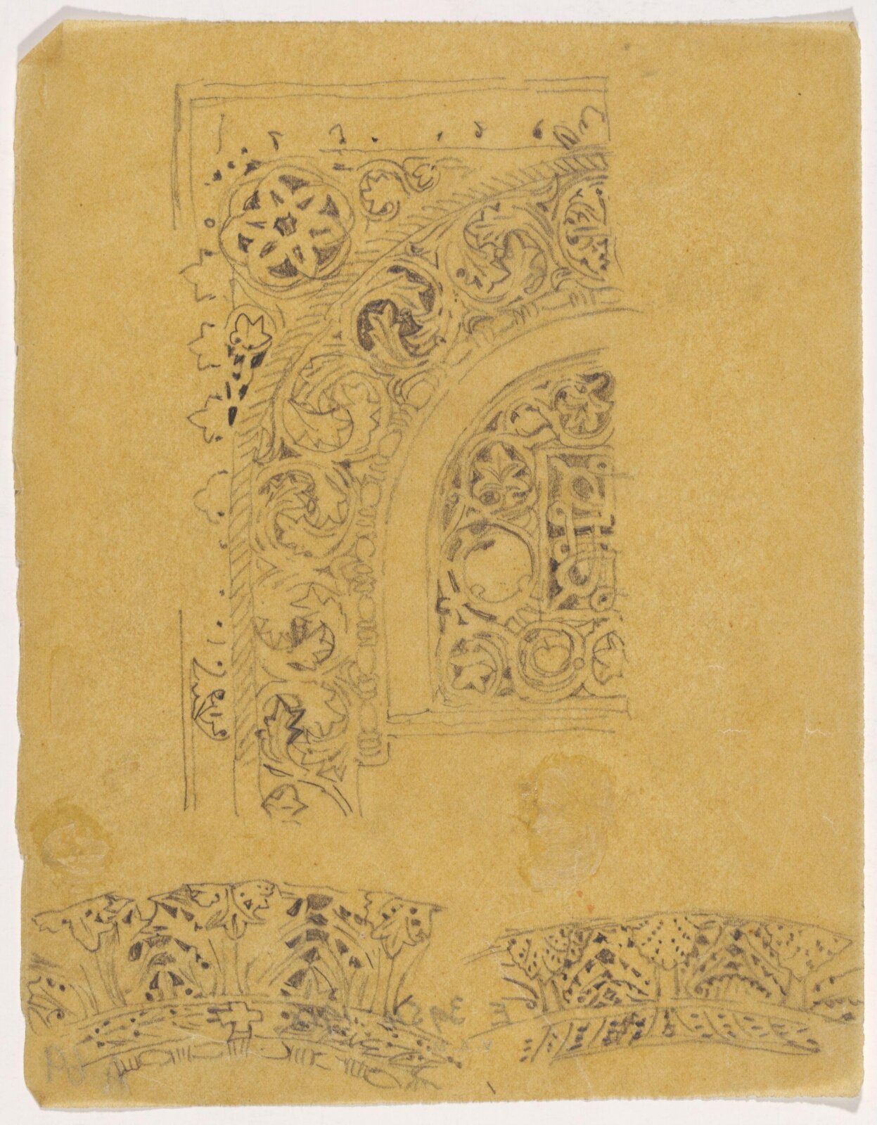 Drawing, Richard Phené Spiers, 19th century