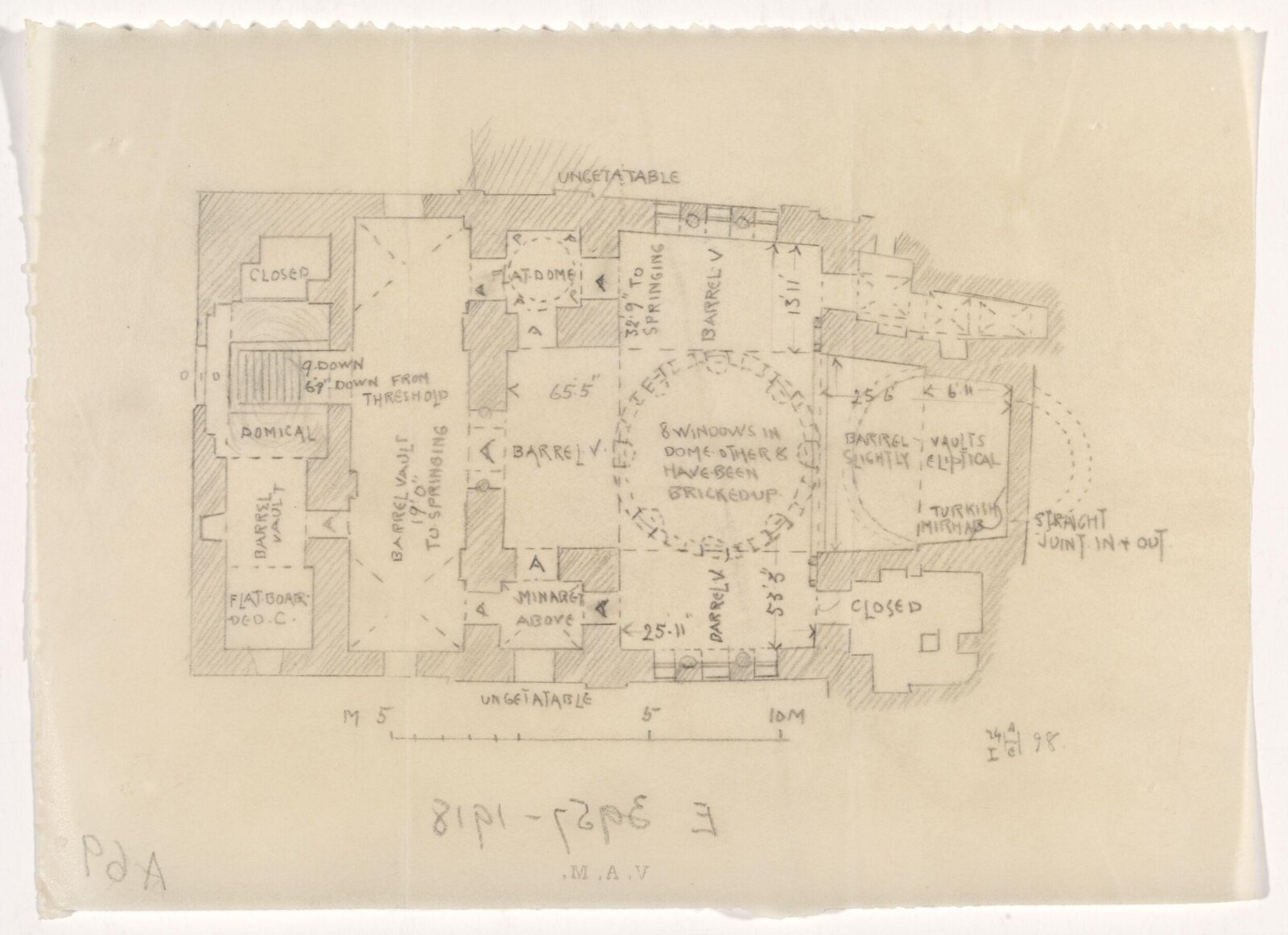 Drawing, Richard Phené Spiers, 19th century