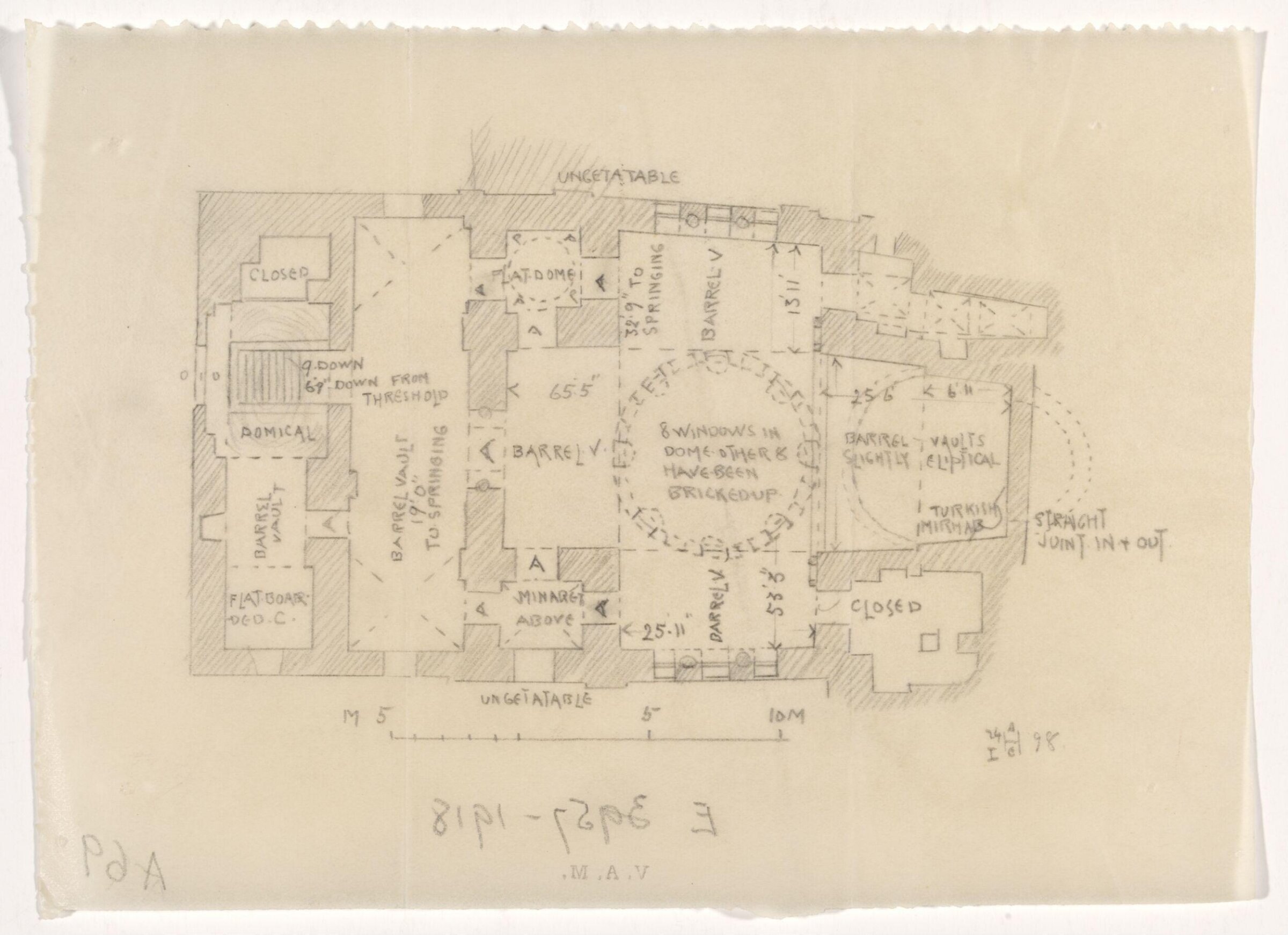 Drawing, Richard Phené Spiers, 19th century