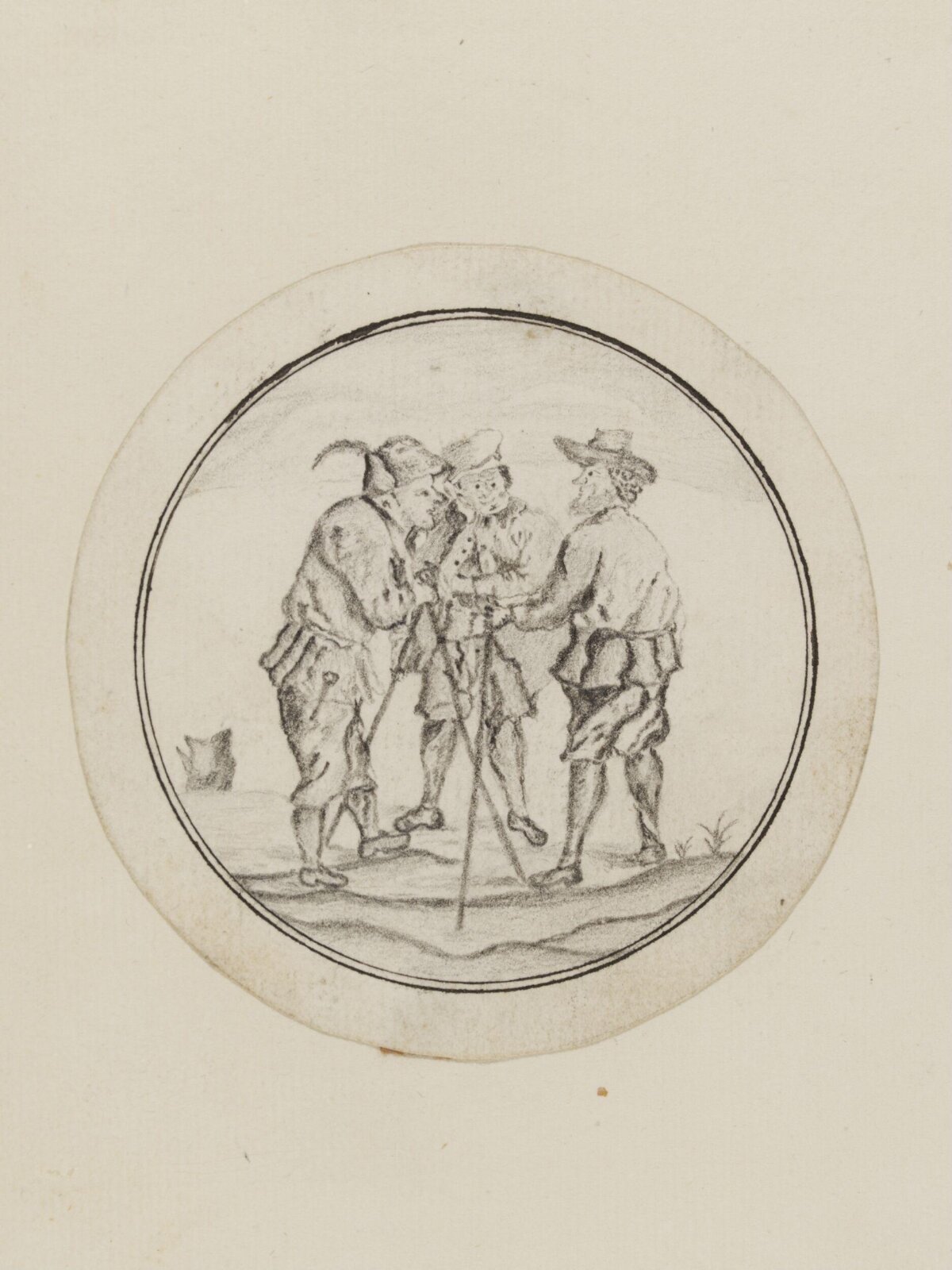 Drawing, 17th century