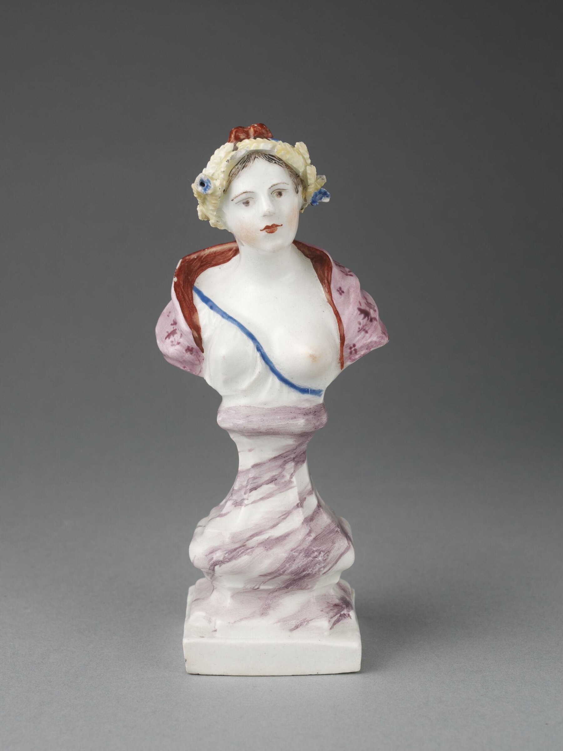 Bust, Bow Porcelain Factory, ca. 1755