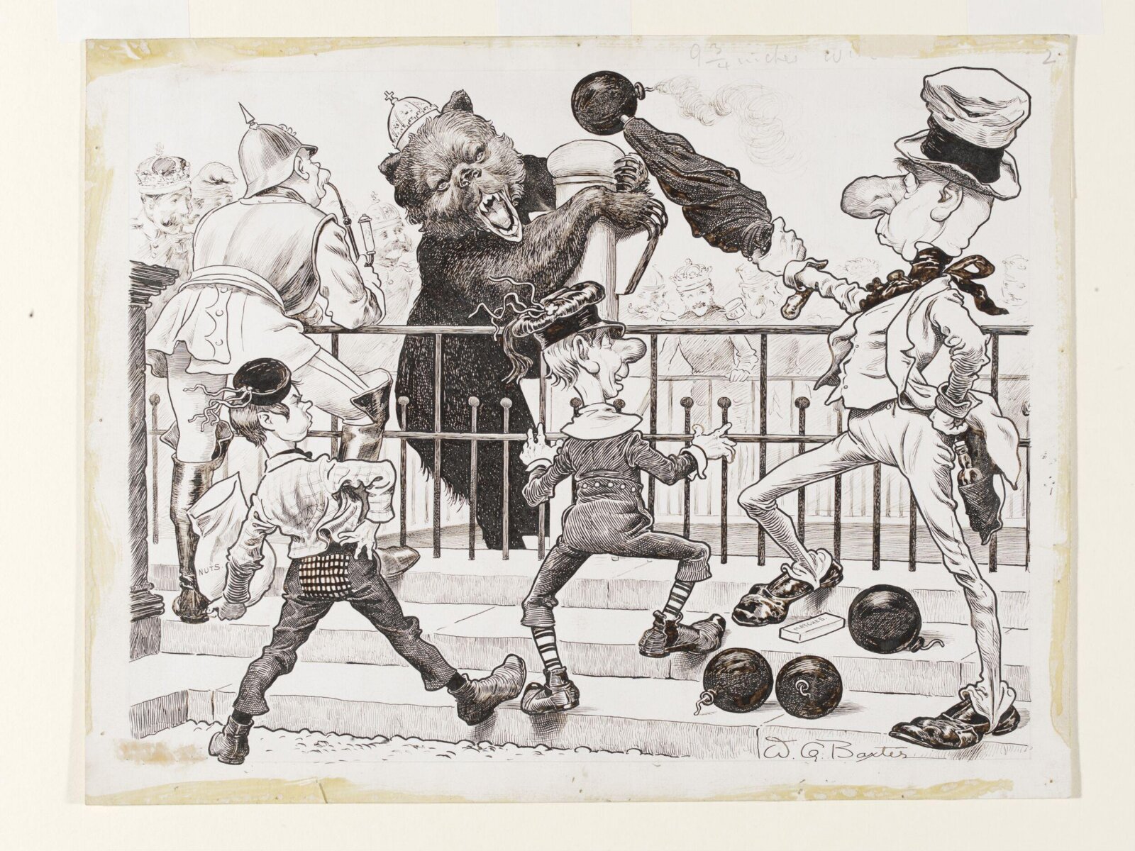 The Russian Bear, William Giles Baxter, 1880s