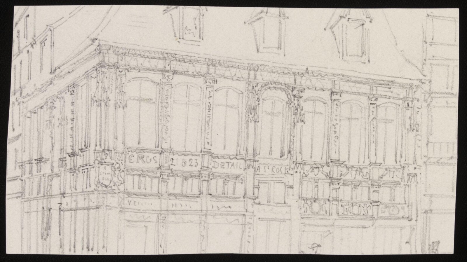 Drawing, Richard Phené Spiers, 19th century