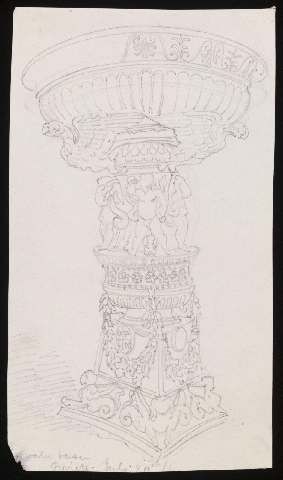 Drawing, Richard Phené Spiers, 19th century