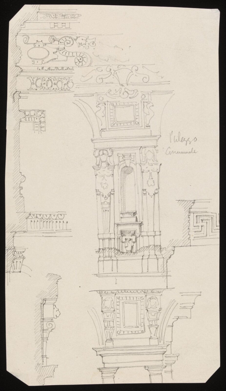 Drawing, Richard Phené Spiers, 19th century