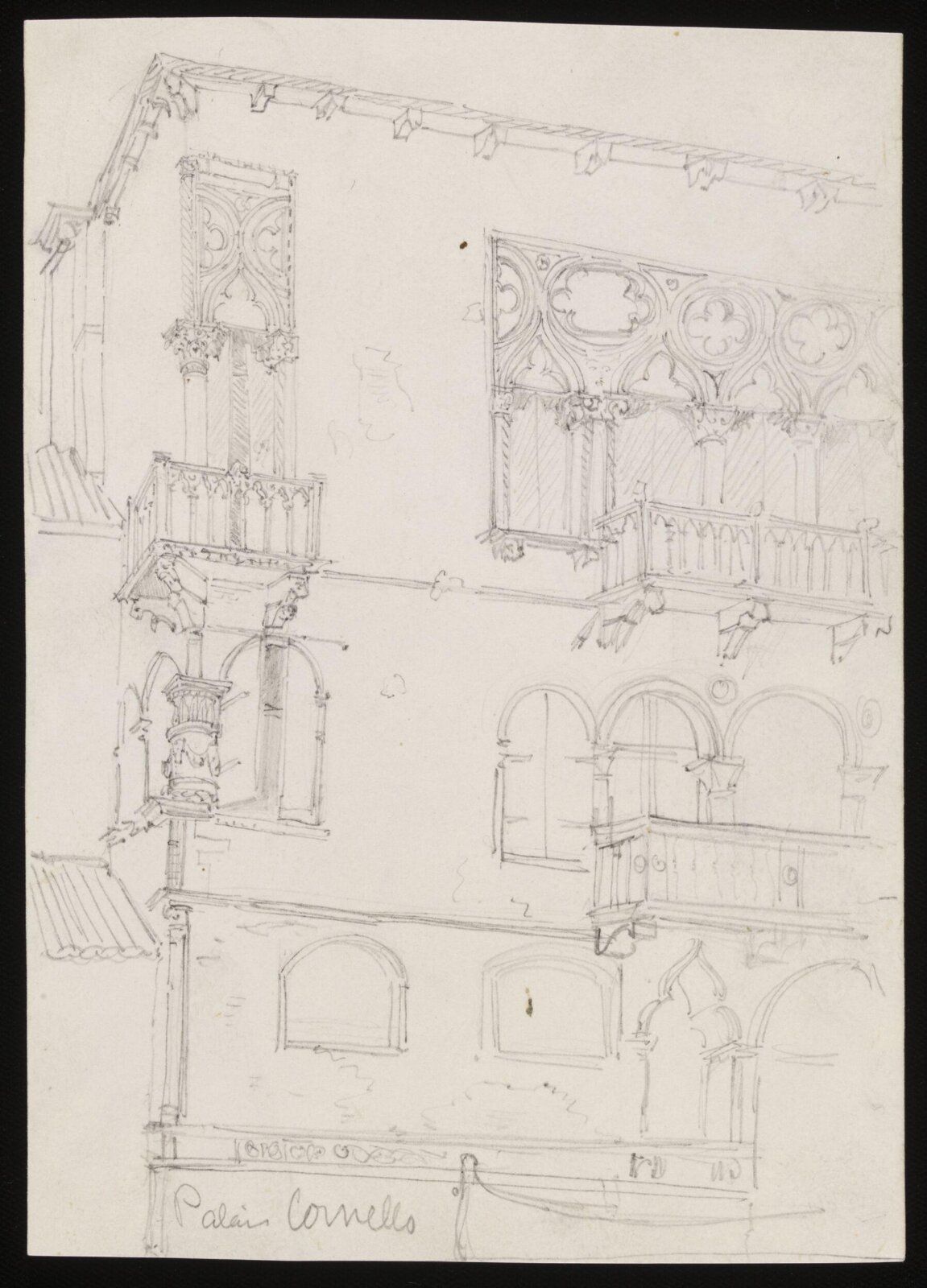 Drawing, Richard Phené Spiers, 19th century