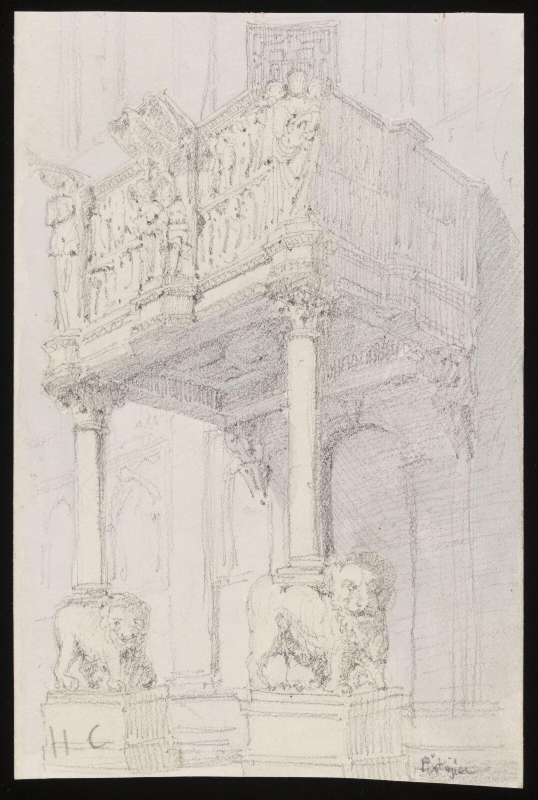 Drawing, Richard Phené Spiers, 19th century