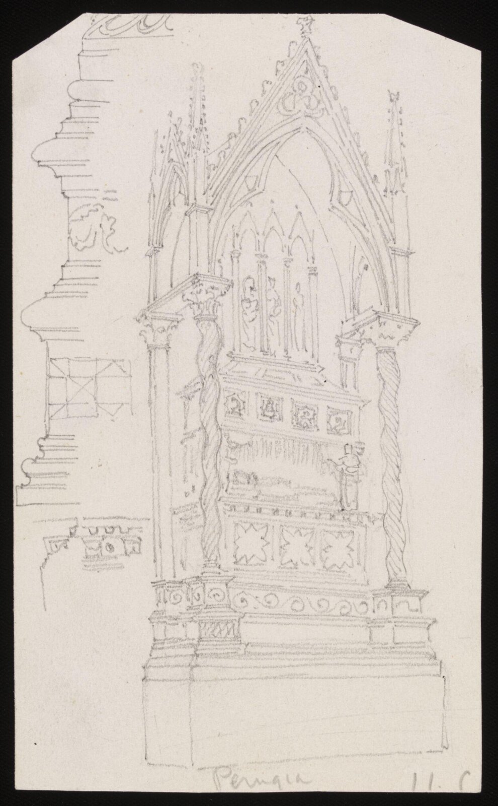 Drawing, Richard Phené Spiers, 19th century