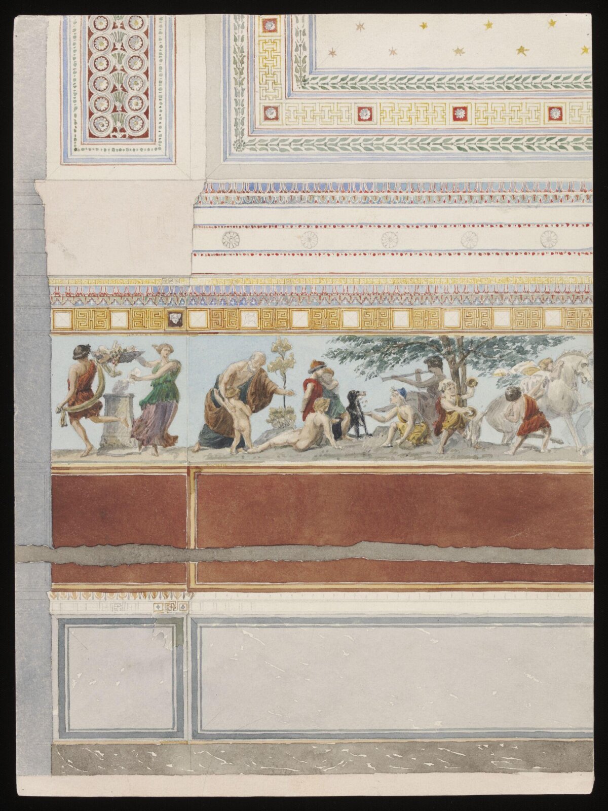 Drawing, Richard Phené Spiers, 19th century