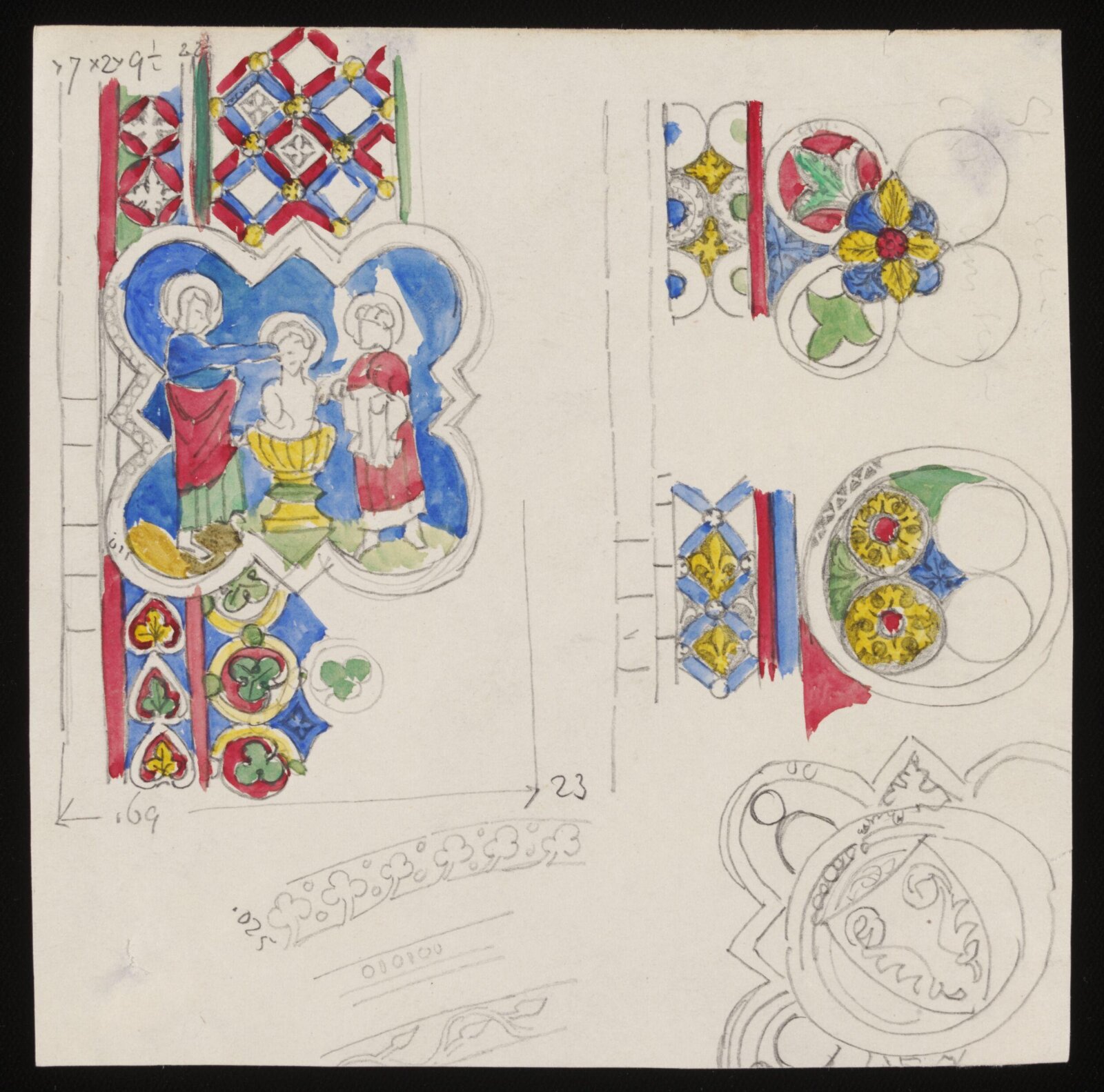 Drawing, Richard Phené Spiers, 19th century