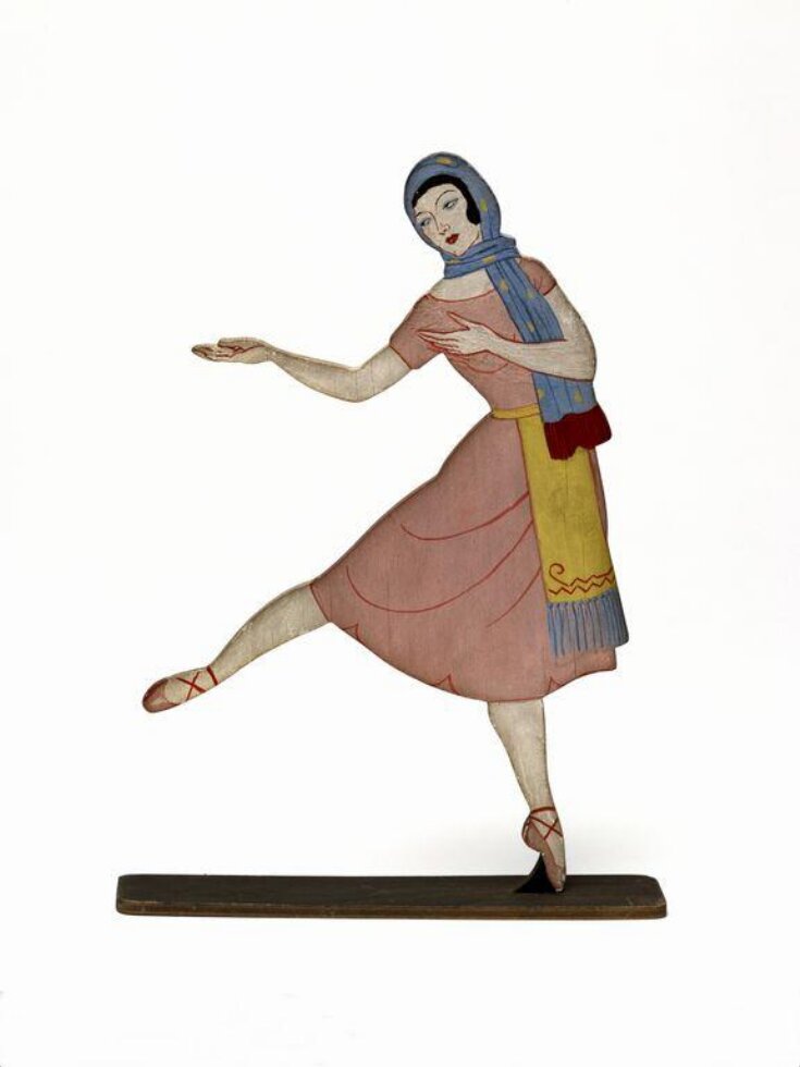 Wooden figure showing Vera Nemchinova image