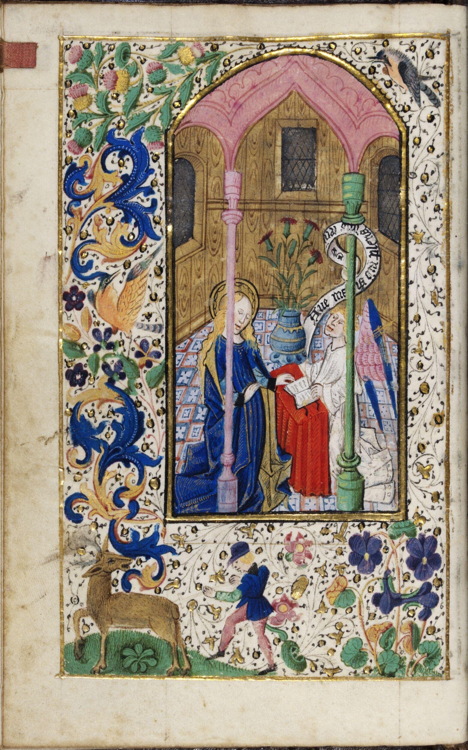 Book of Hours, in German