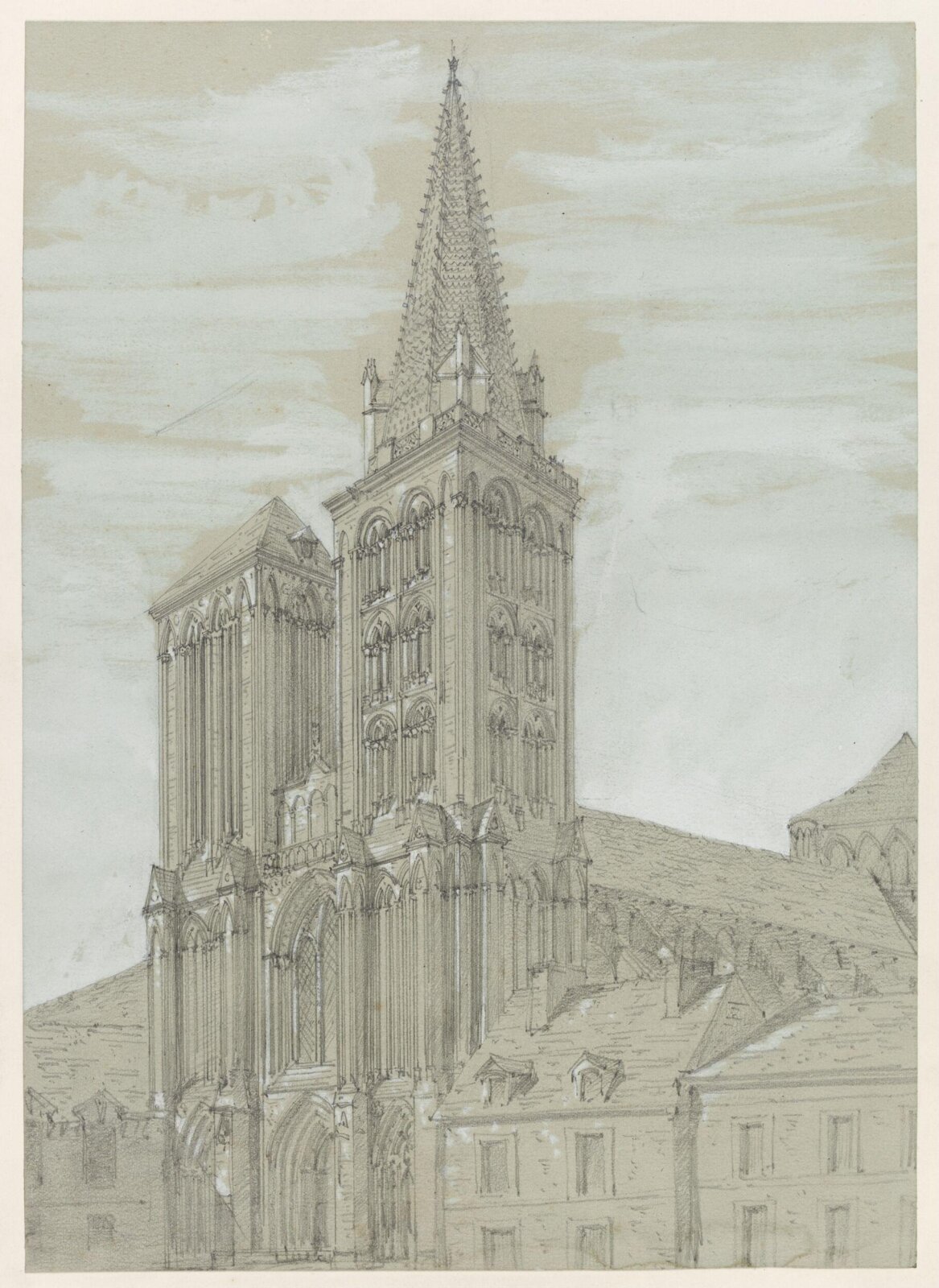 Drawing, Richard Phené Spiers
