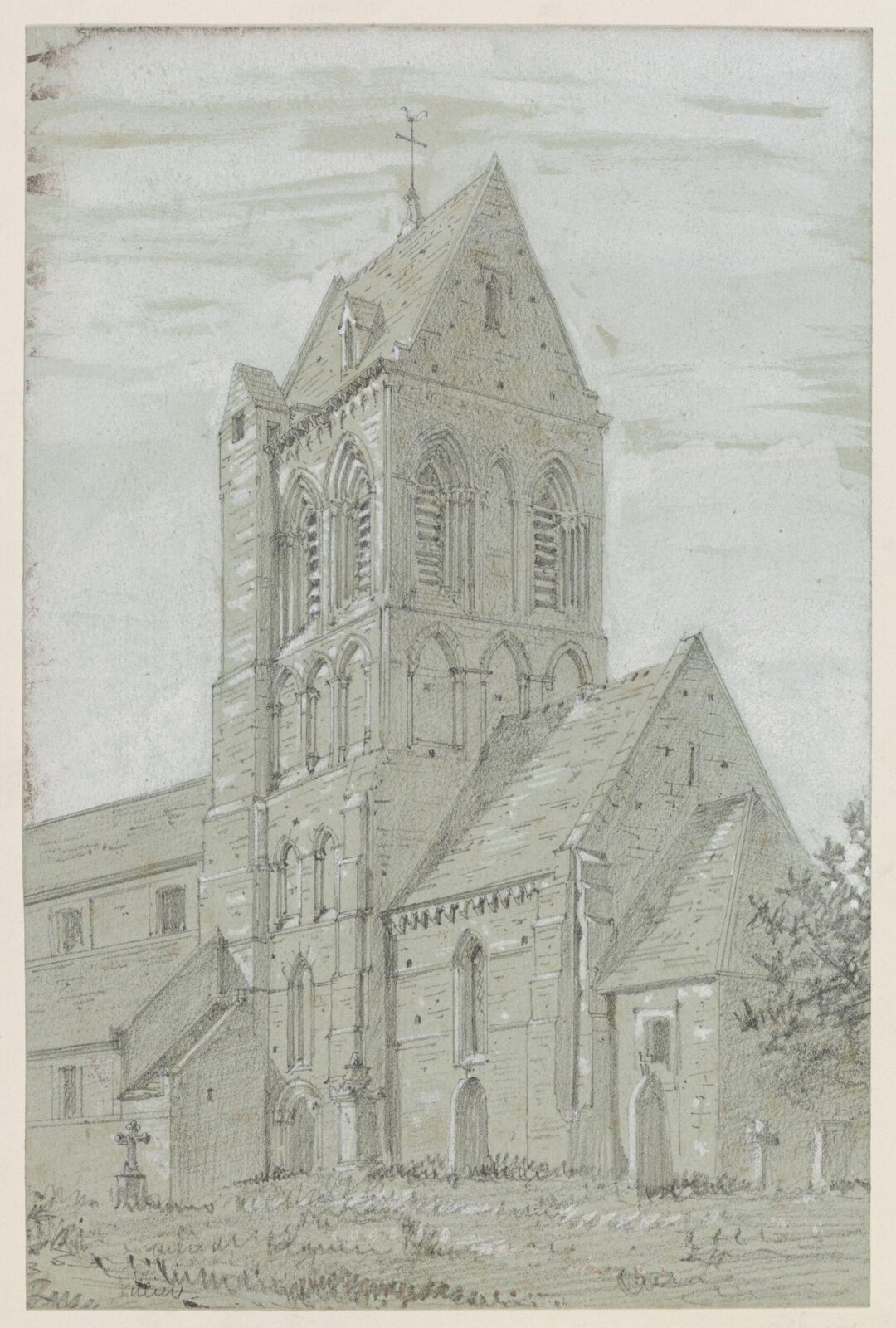 Drawing, Richard Phené Spiers