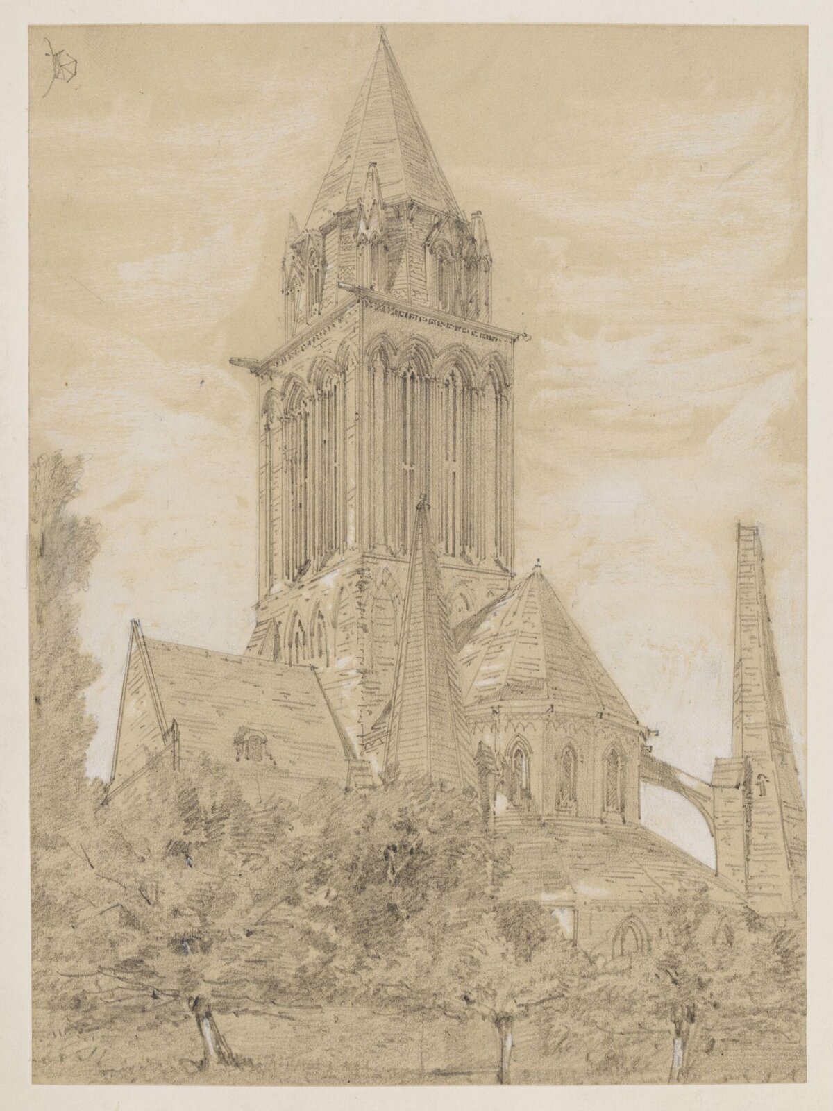 Drawing, Richard Phené Spiers